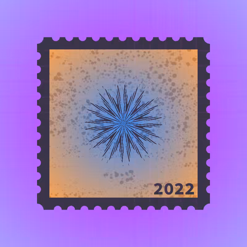 Snowflake stamp #28