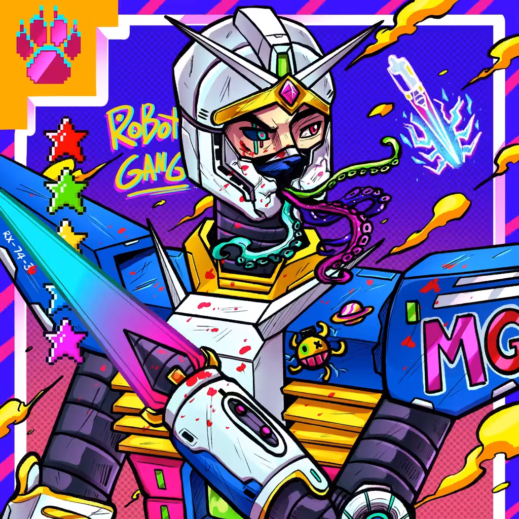 MAD MUTANTS X ROBOT GANG #SR05