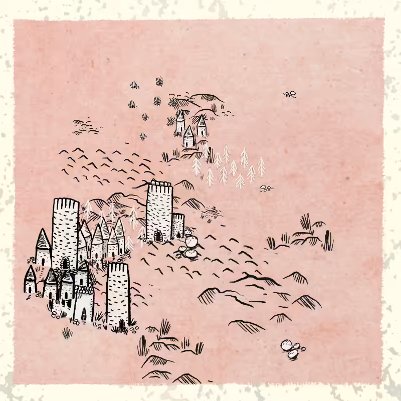 Medieval Village  #50
