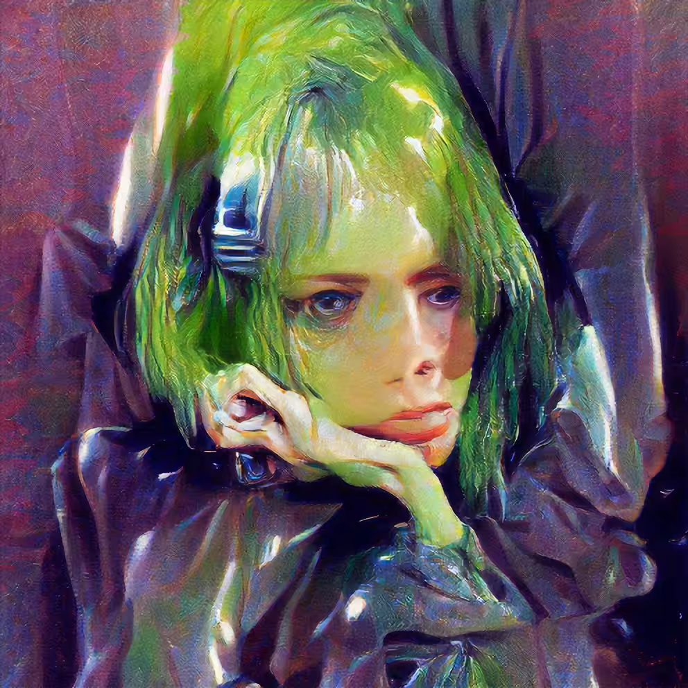Green android