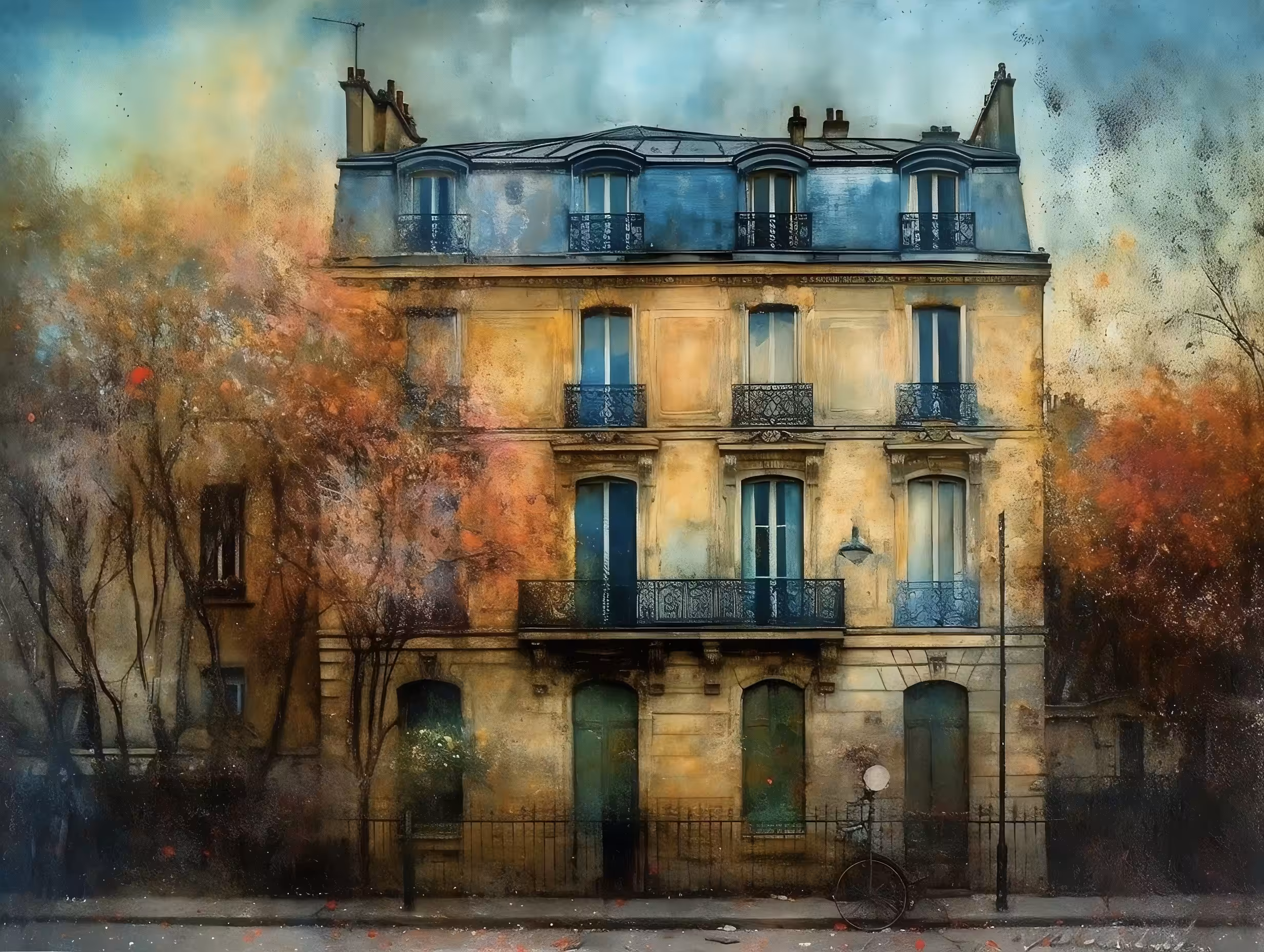 Parisian house 