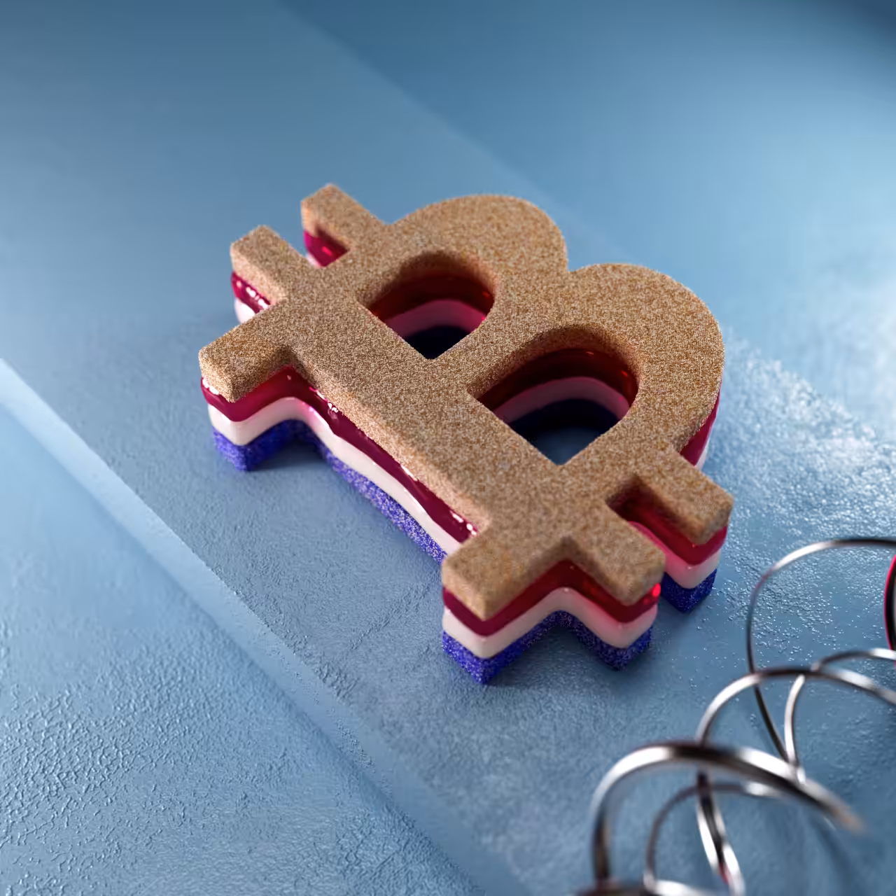 Bitcoin Cake