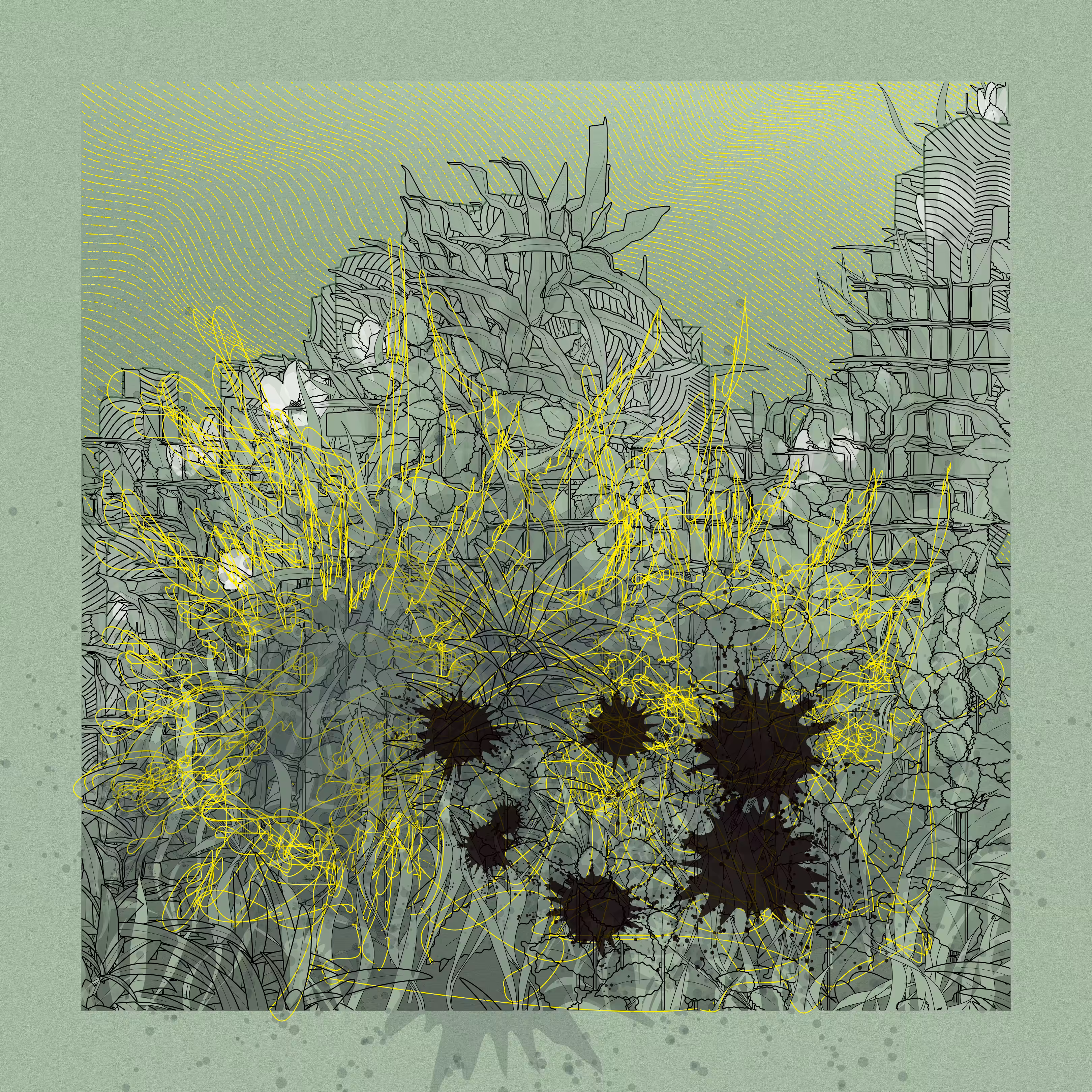 Landscape with Carbon Capture #6836