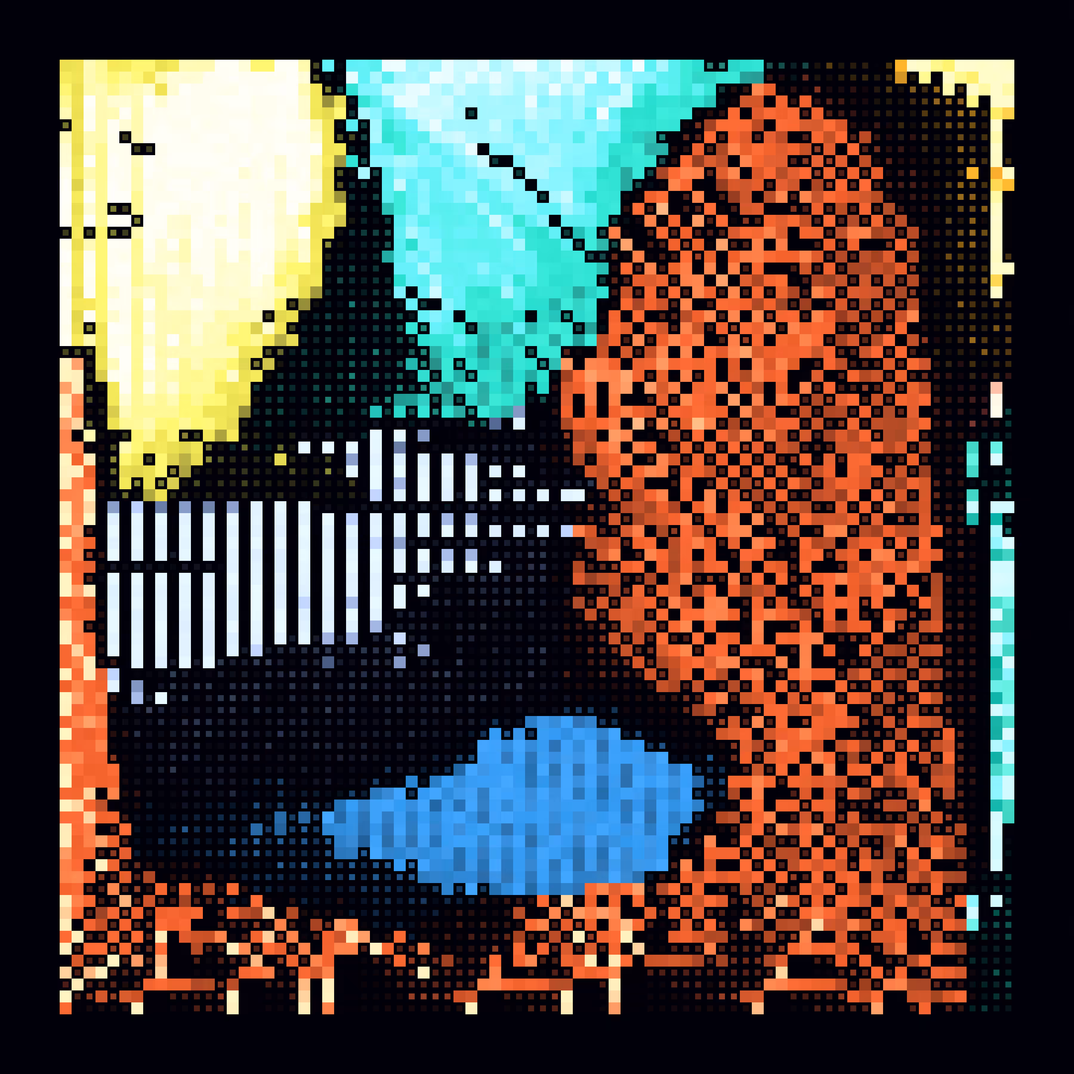 Pixel Blobs II #489