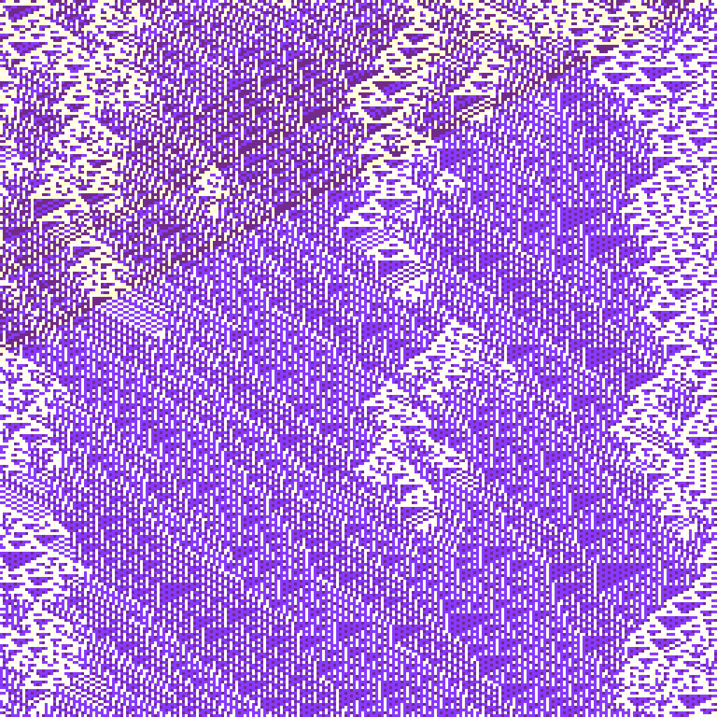 Blending Neighbors Cellular Automata #21