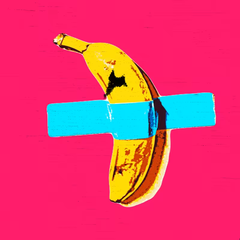 Shot Bananas - Warhol Tribute #9