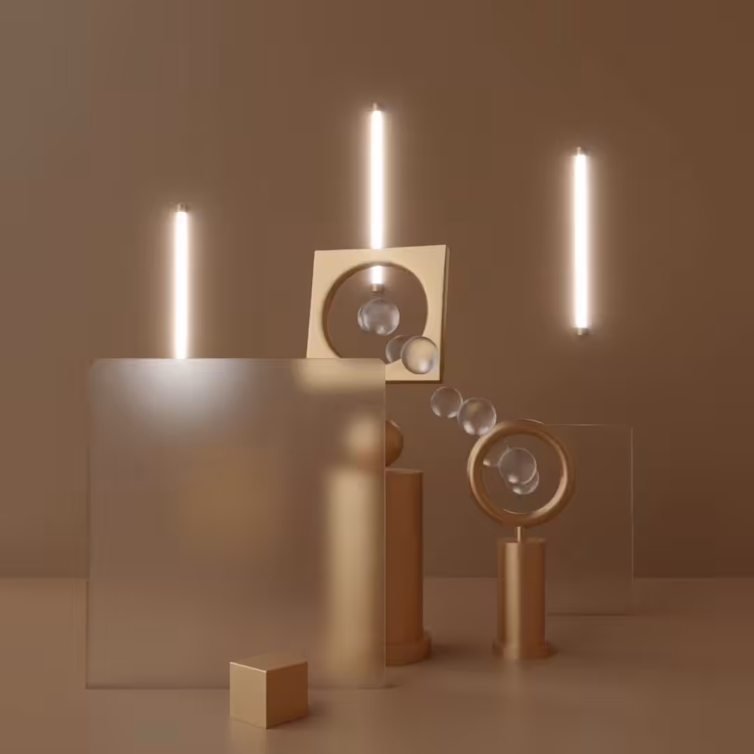 Just A Render #38 - Glass & Gold