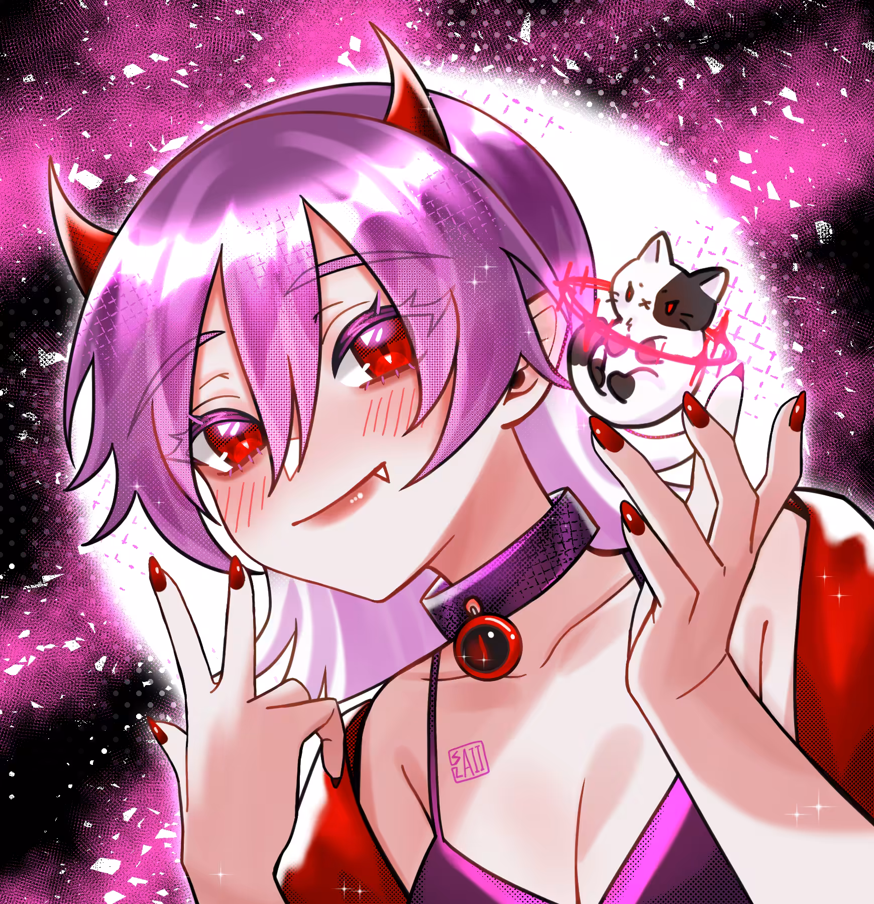 Lucia #Megami at home