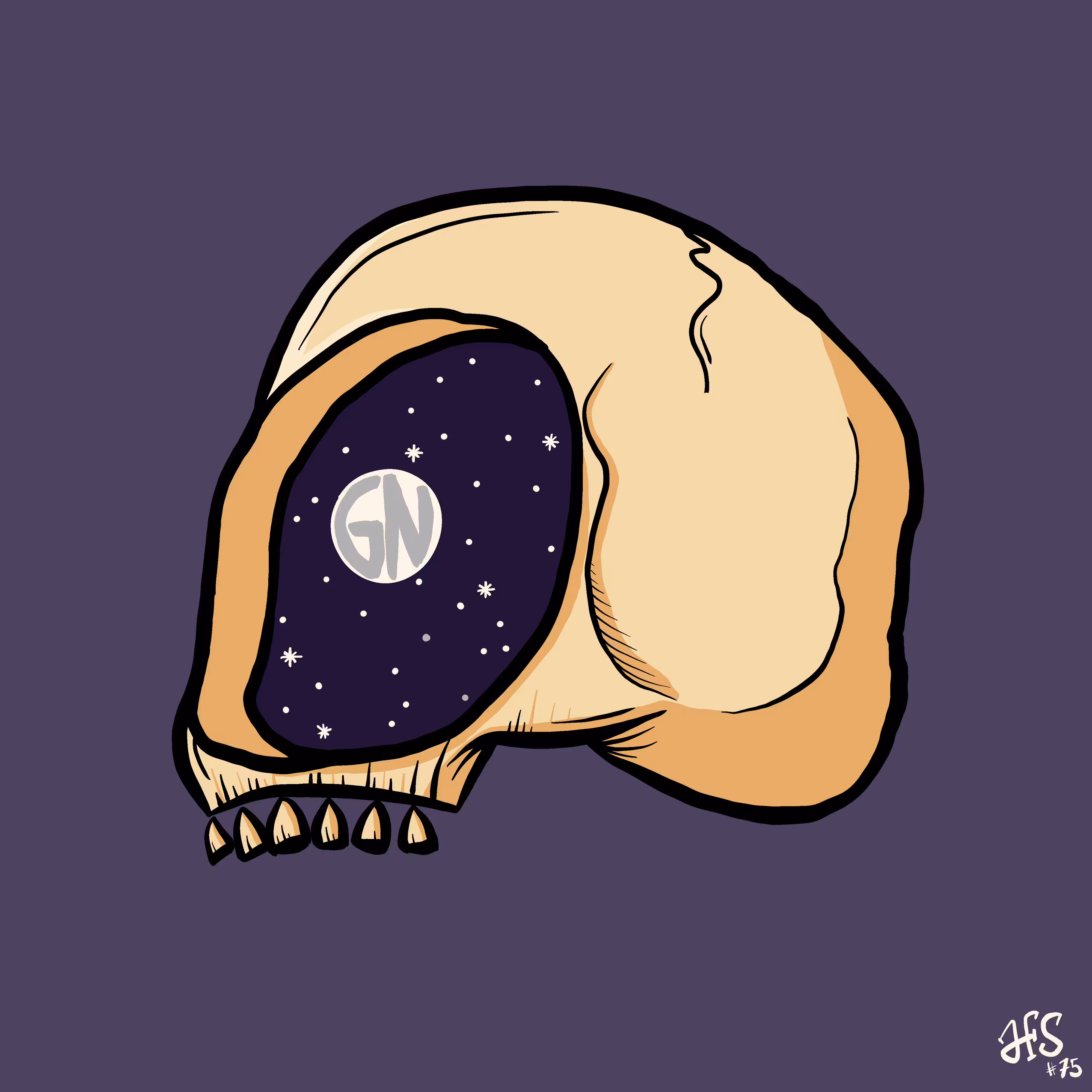 Almost Fancy Skull #75