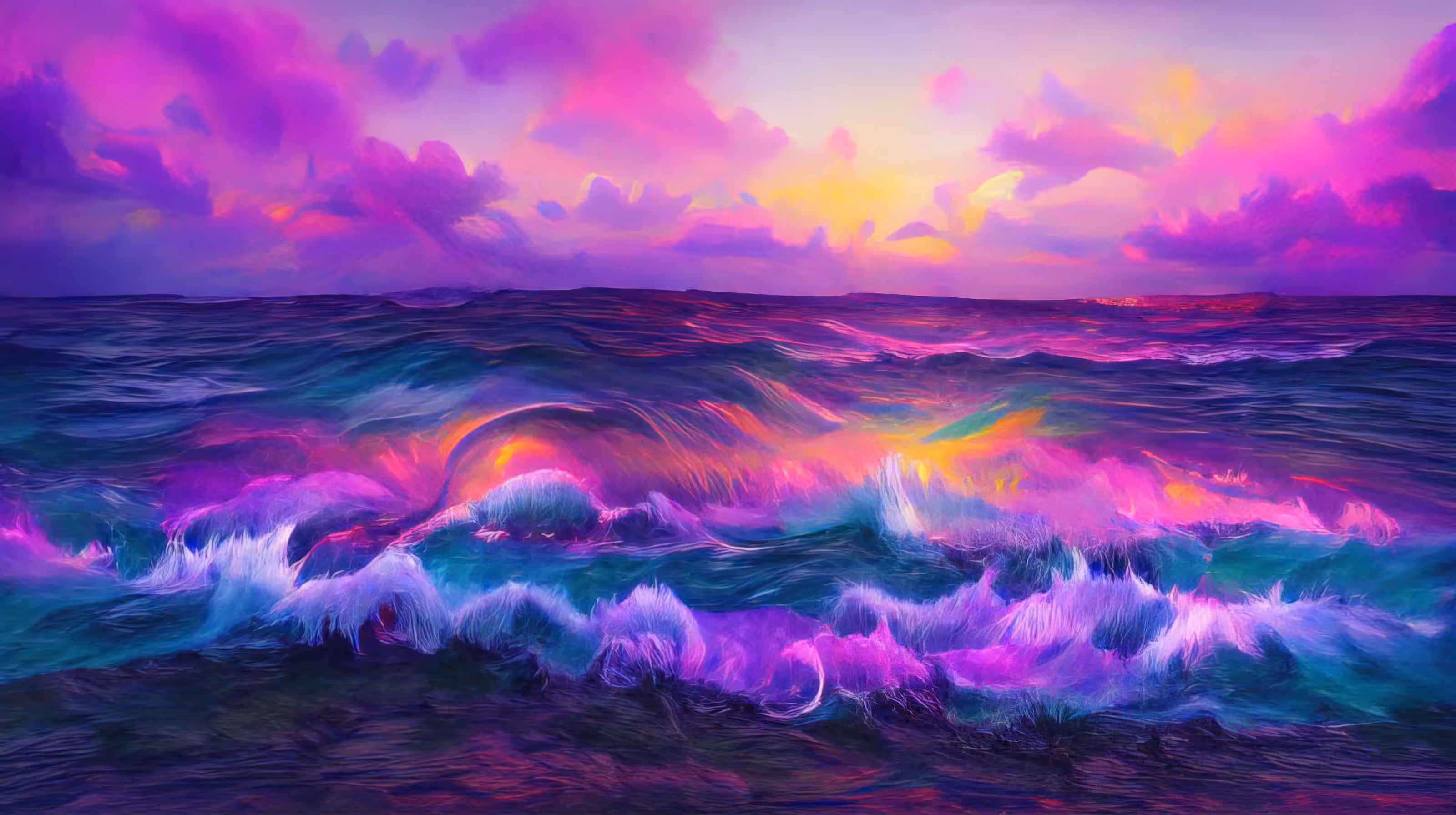 Iridescent Waves