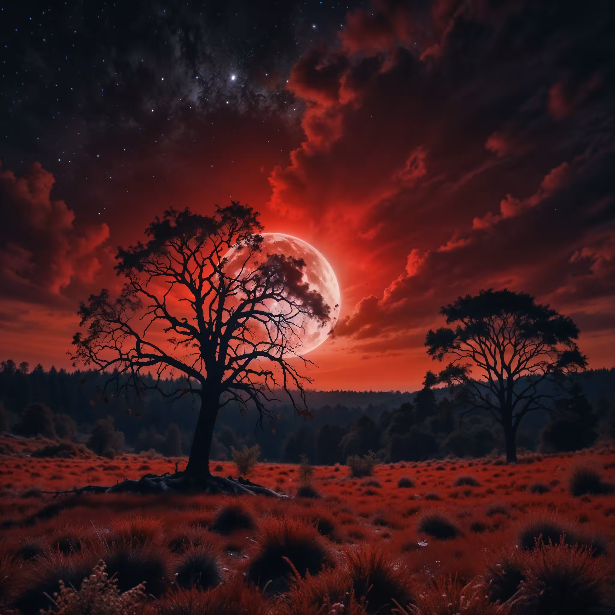 Celestial Visions: "Blood Moon"