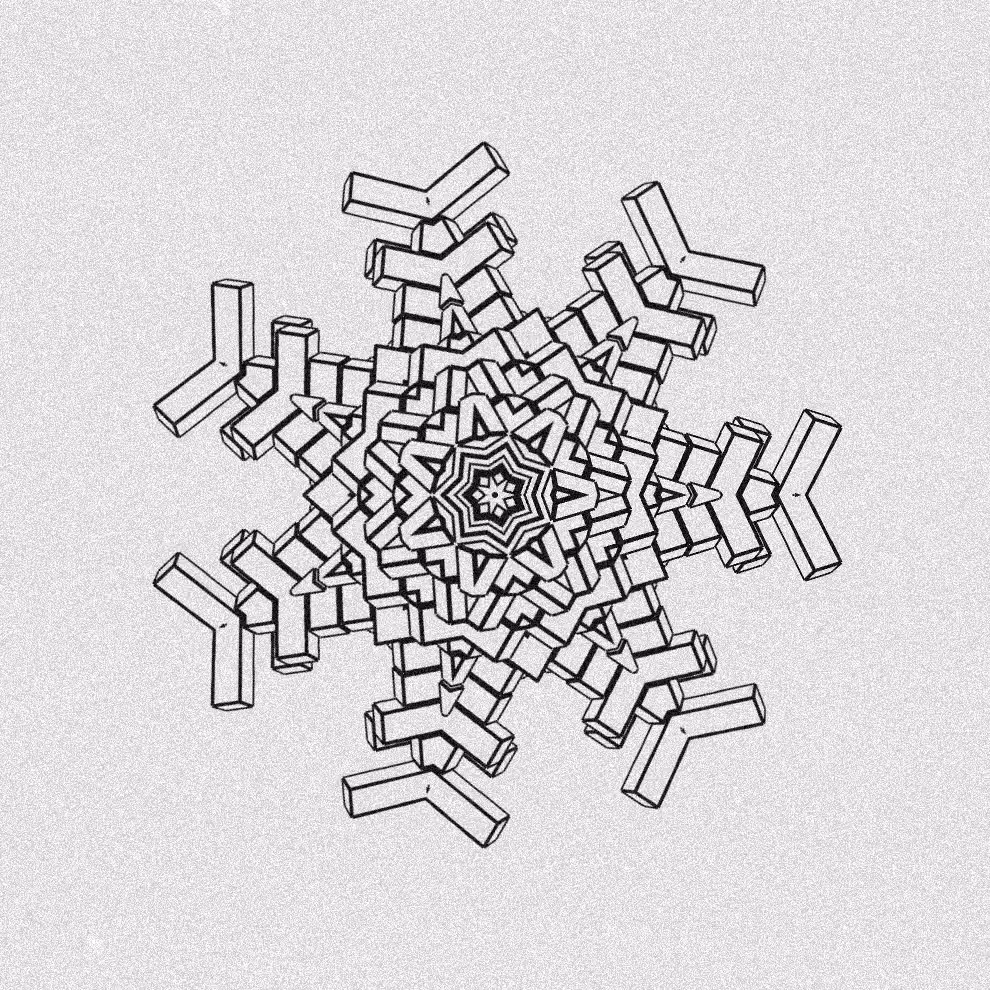 Monochrome Kaleido #221