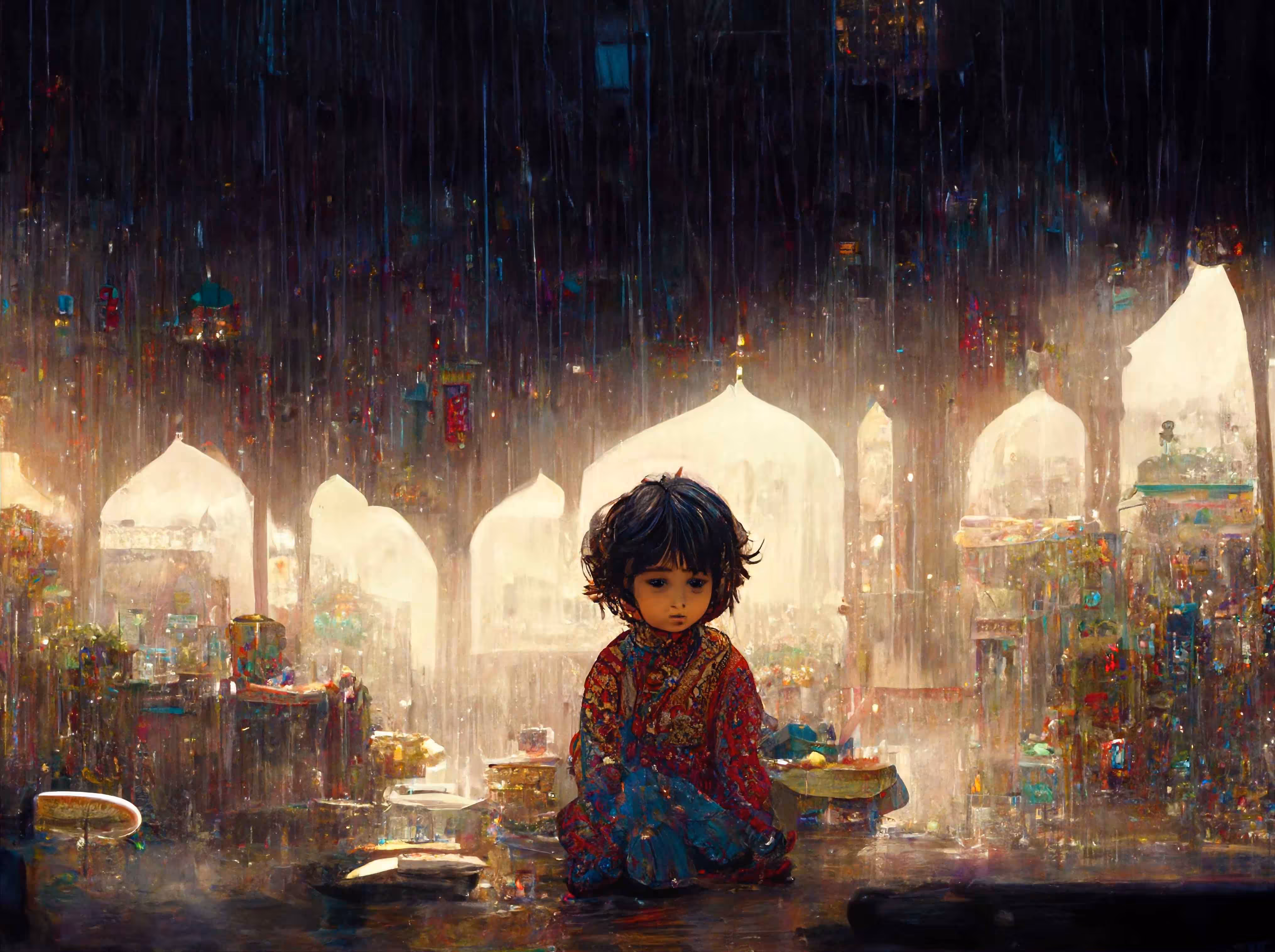 Lost in Rainy Thoughts