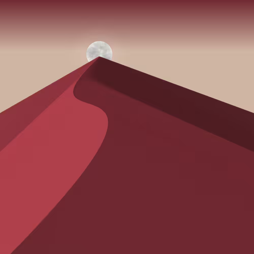Dune & Moon #17