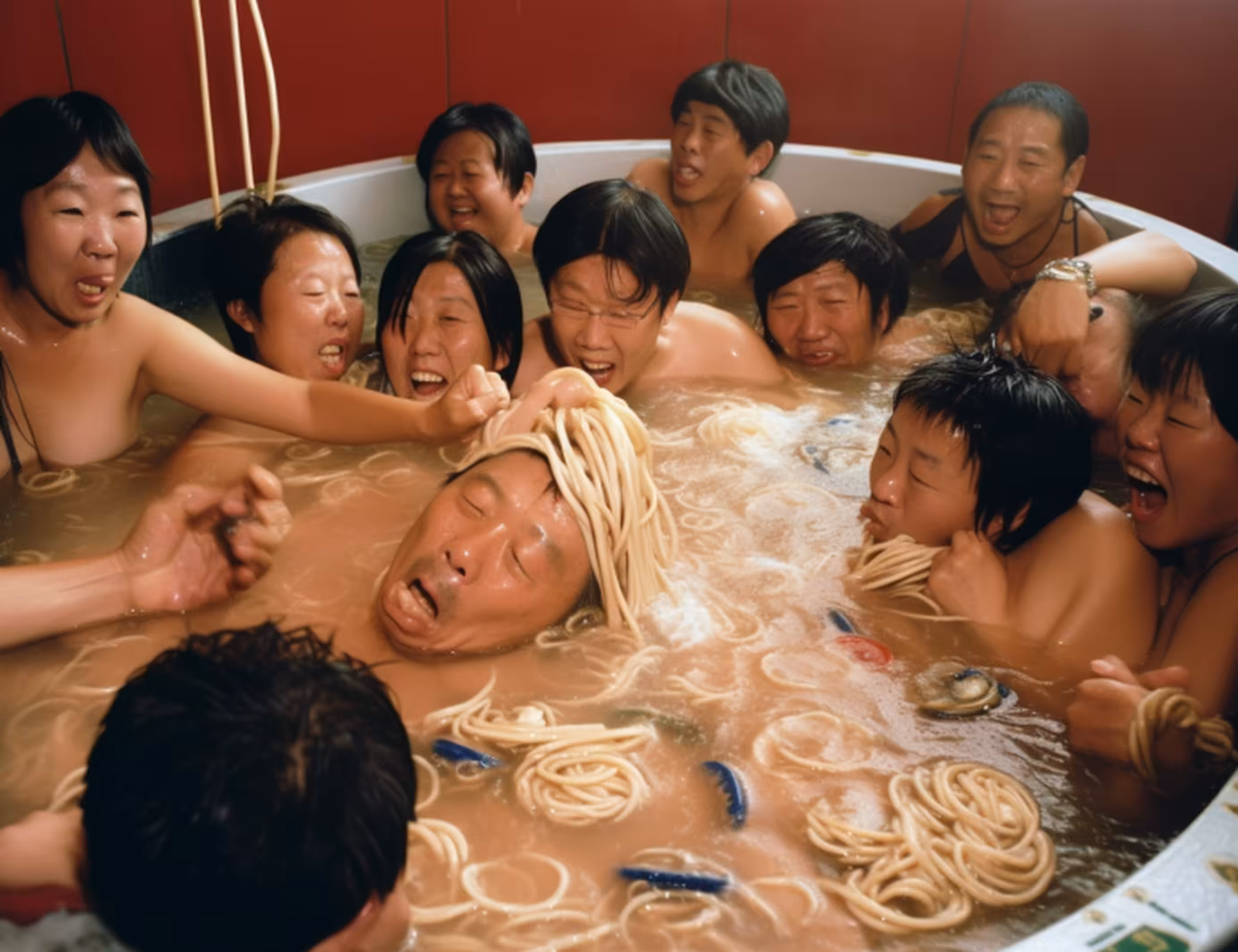 Ramen Pool Party