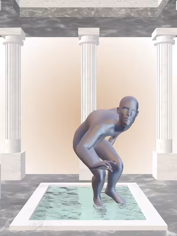 HeavenComputer: The Sneaky Stealth Dark Blue Man #382