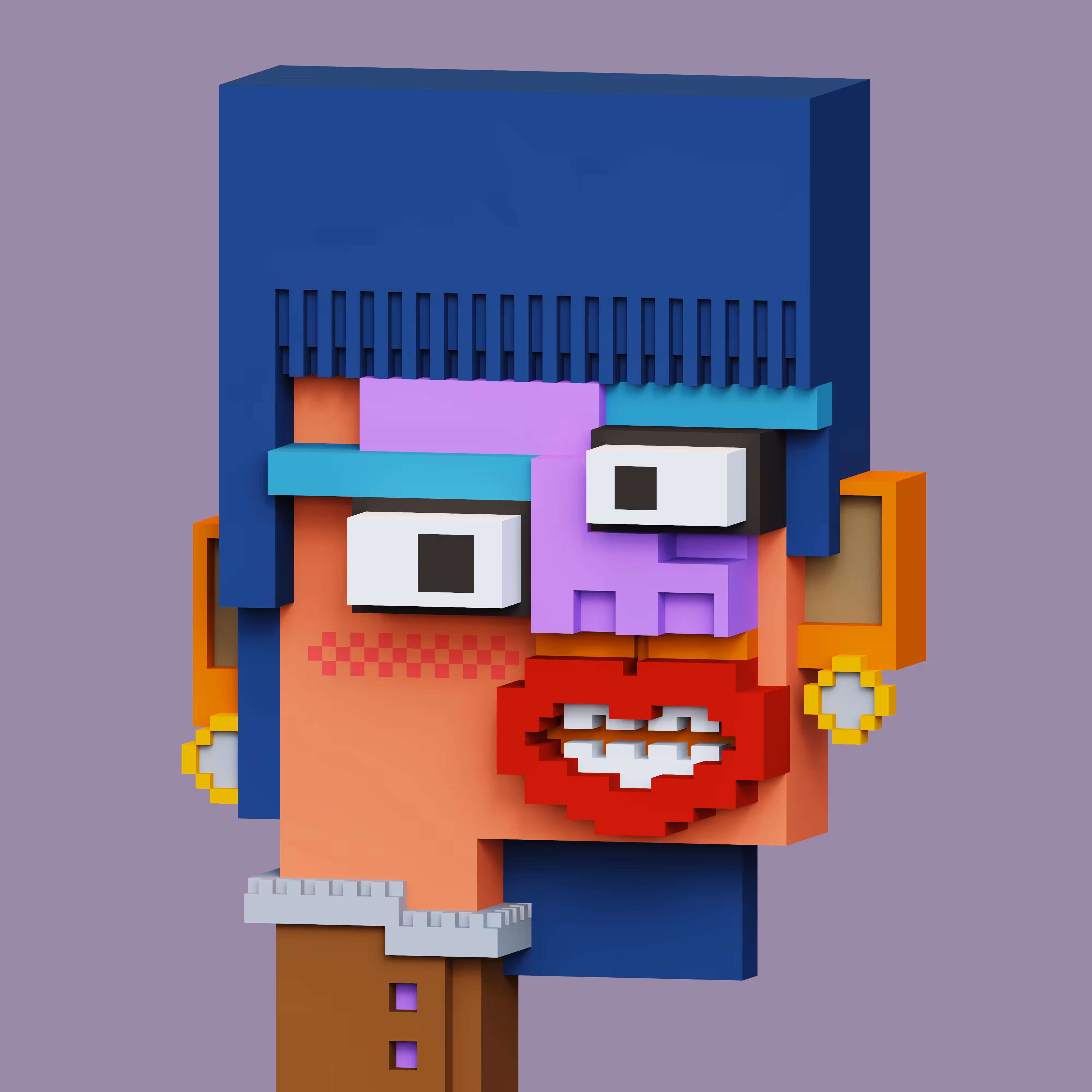 Pop Cubism Voxel 43