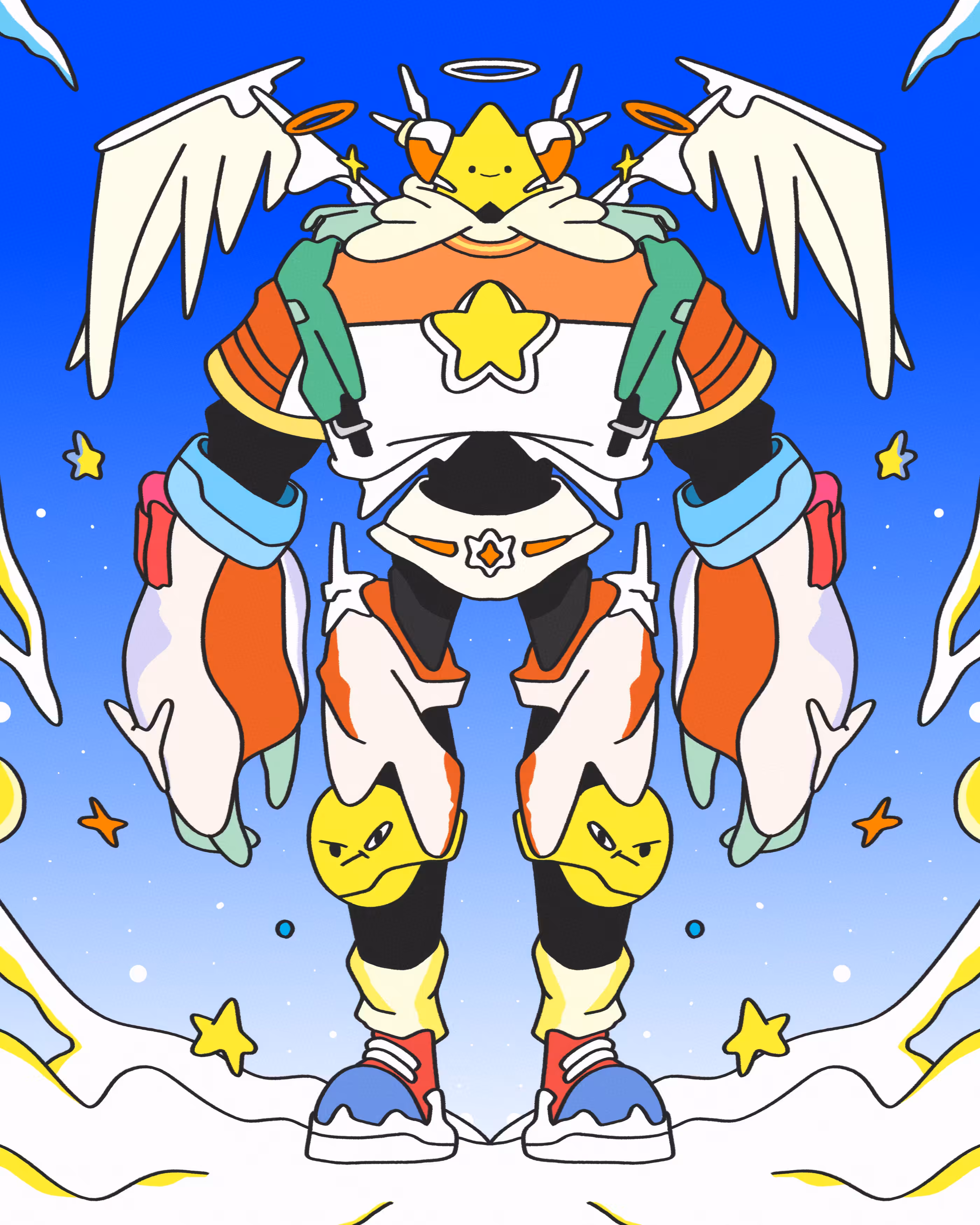 STARBOT : the guardian no.10/10 : SUPERSTARR COSMIC