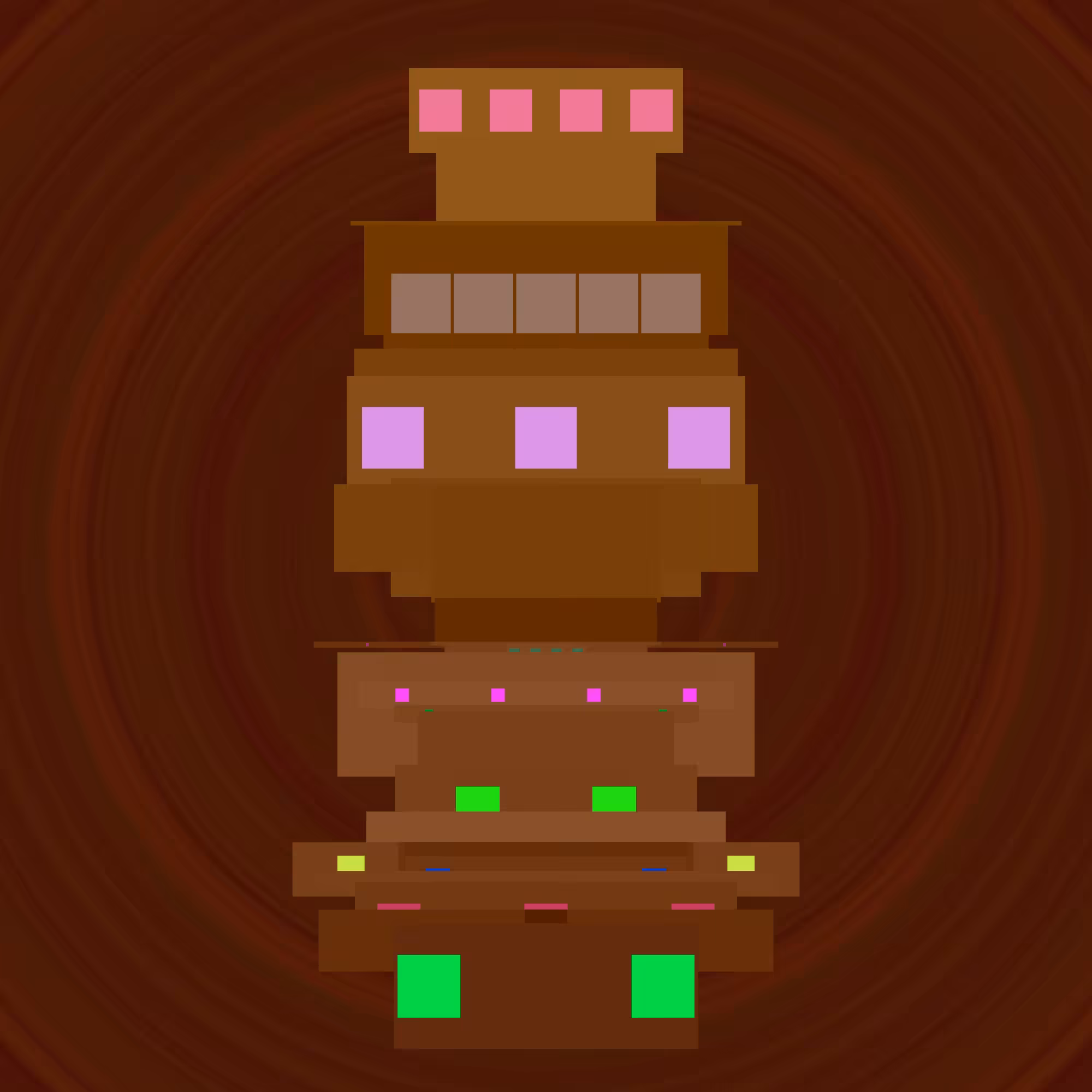 Artificial totem #12