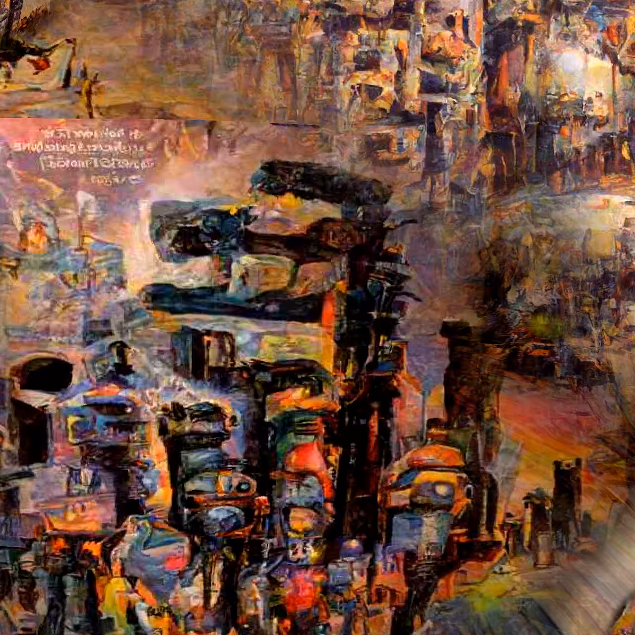 the fabric of time as contemporary ruins #1