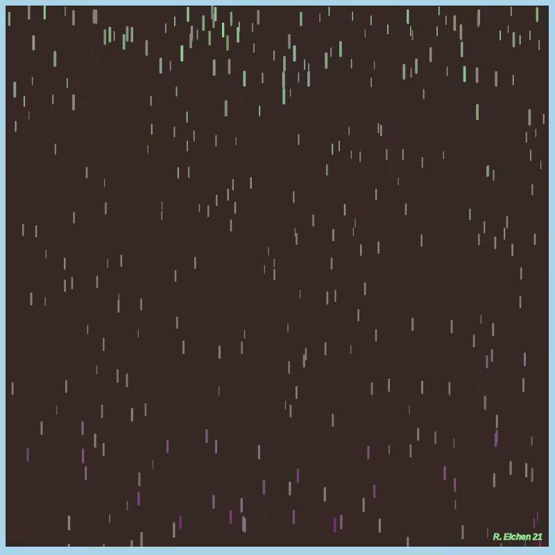 Rainfall in the dark #5