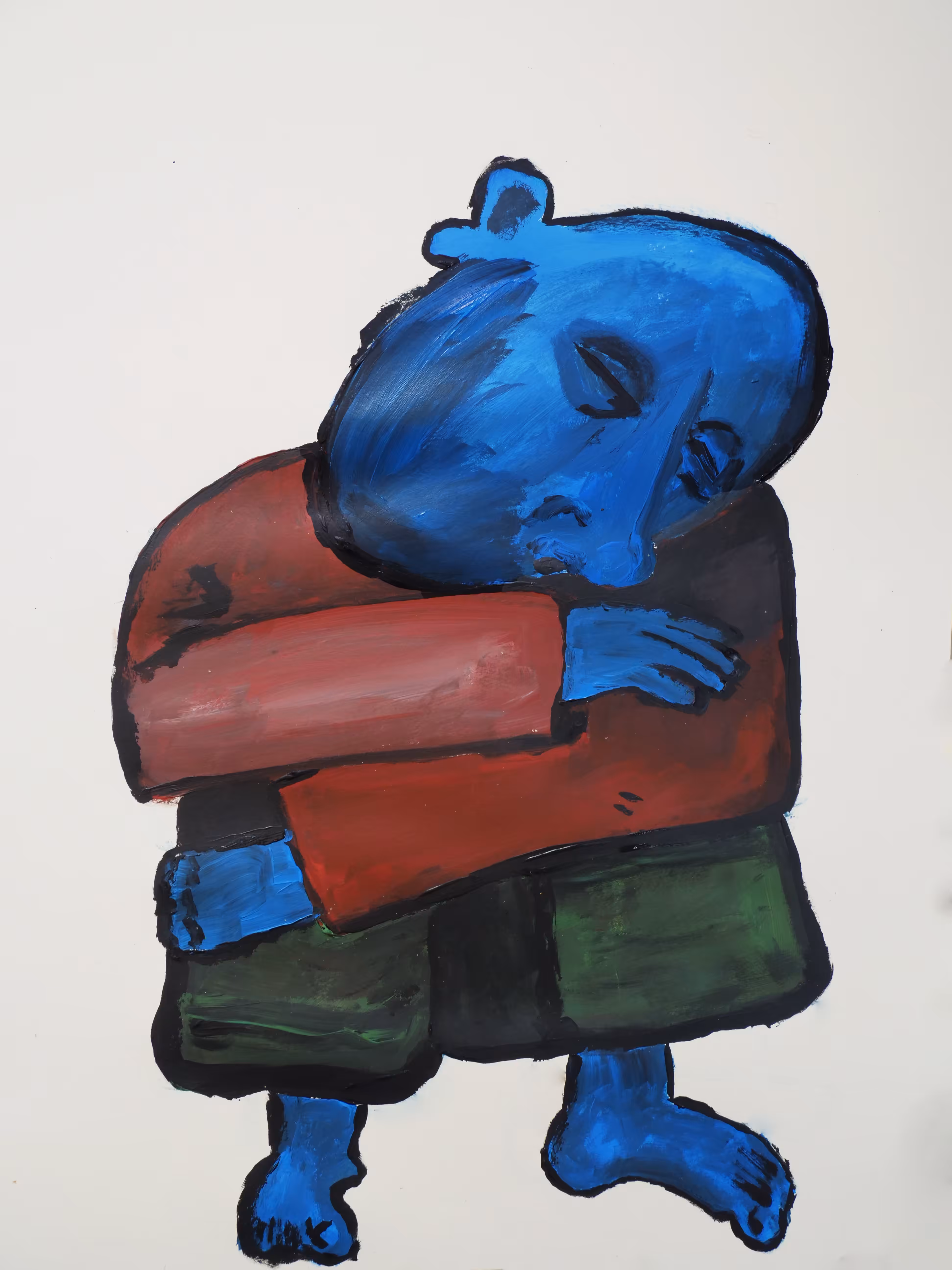 Blue Man and the Void