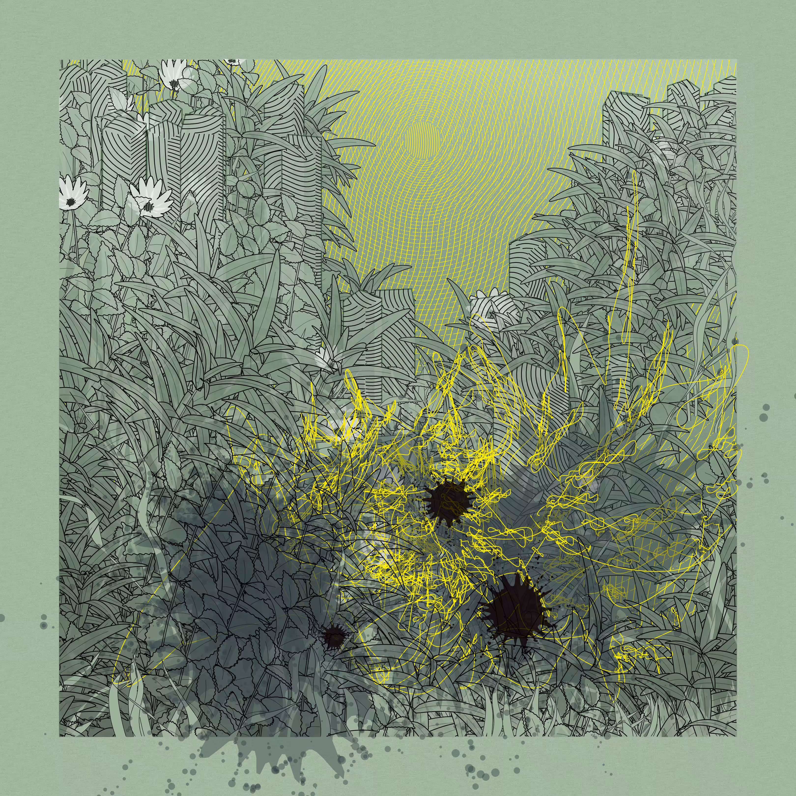 Landscape with Carbon Capture #5811