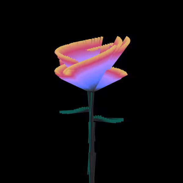 Digital Flower #14