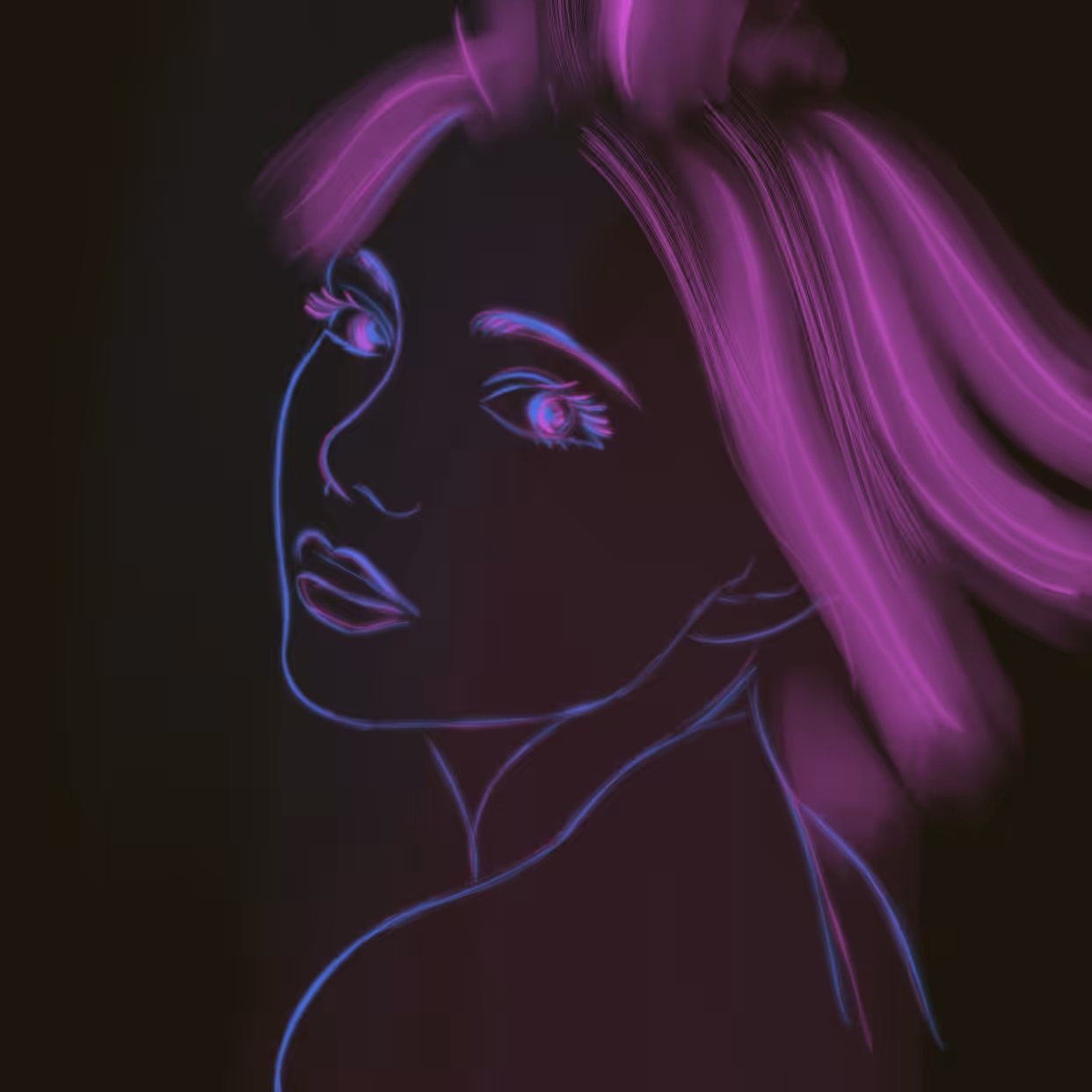 Stylish hair