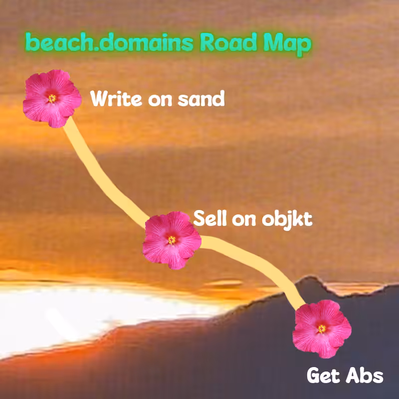 beach.domains official roadmap