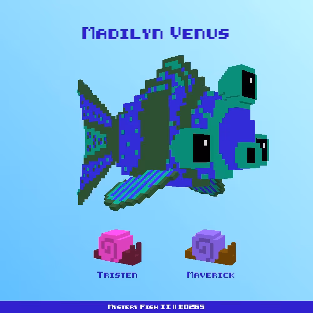Madilyn Venus :: Mystery Fish 0265/1000