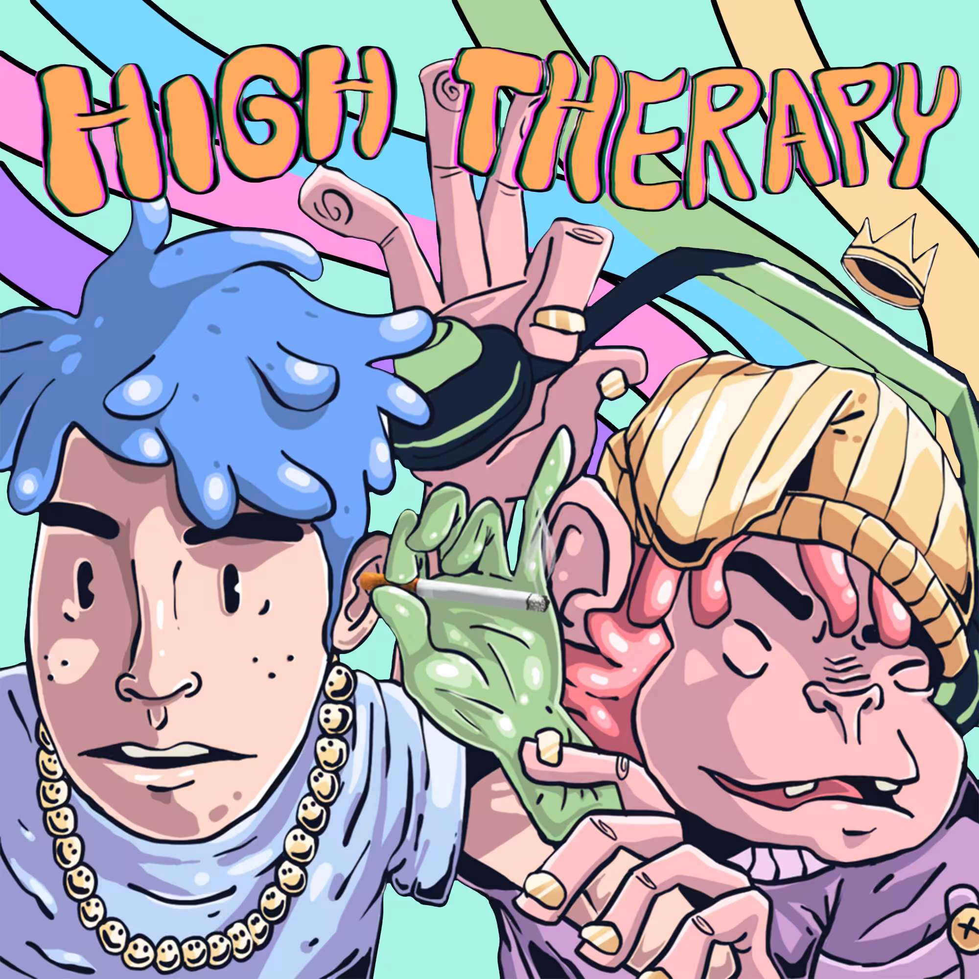 Strangers and monkey got so high