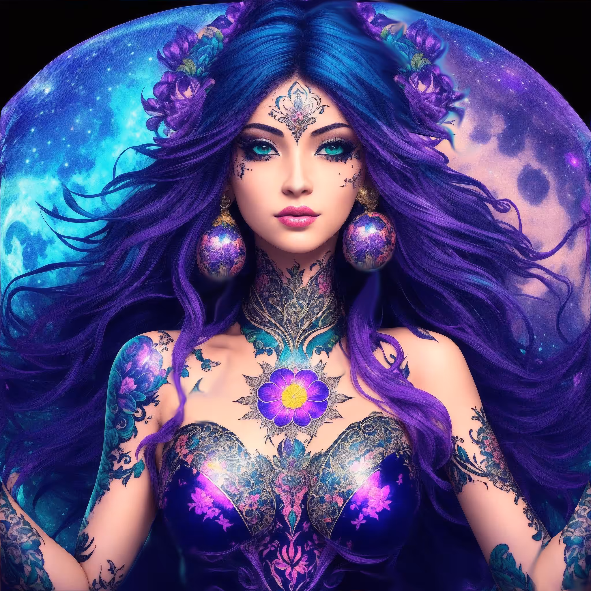 "Moonlit Aura #12"🌙✨