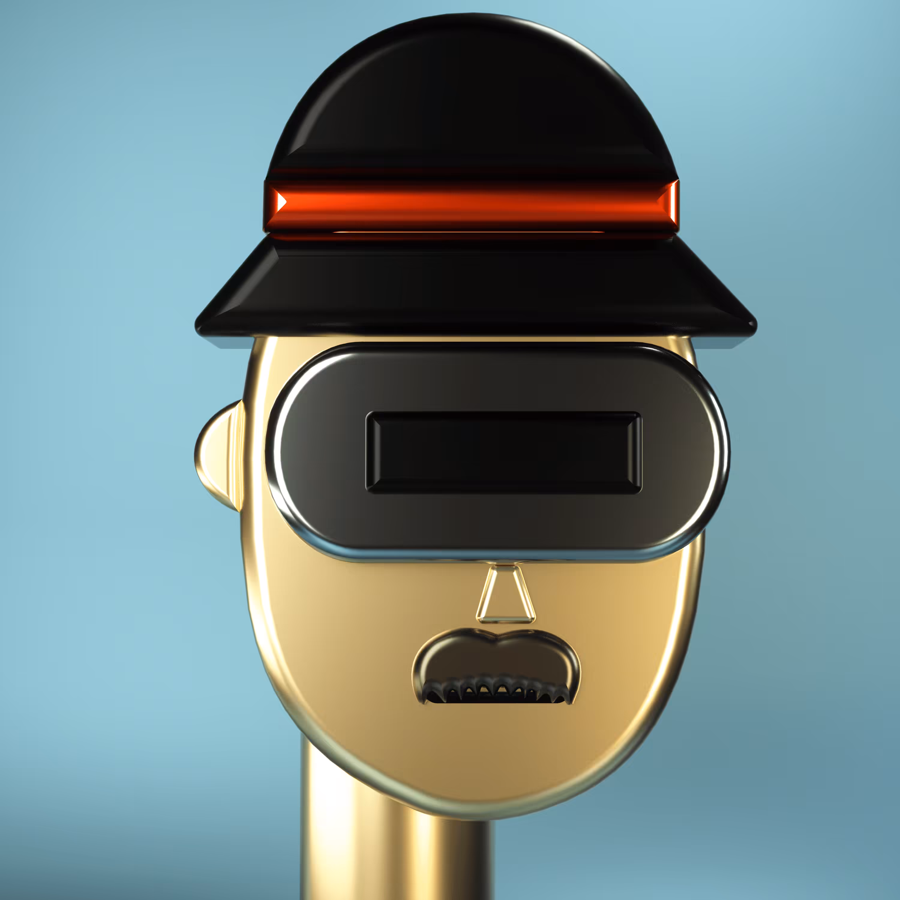 3D Chrome Punk #0704