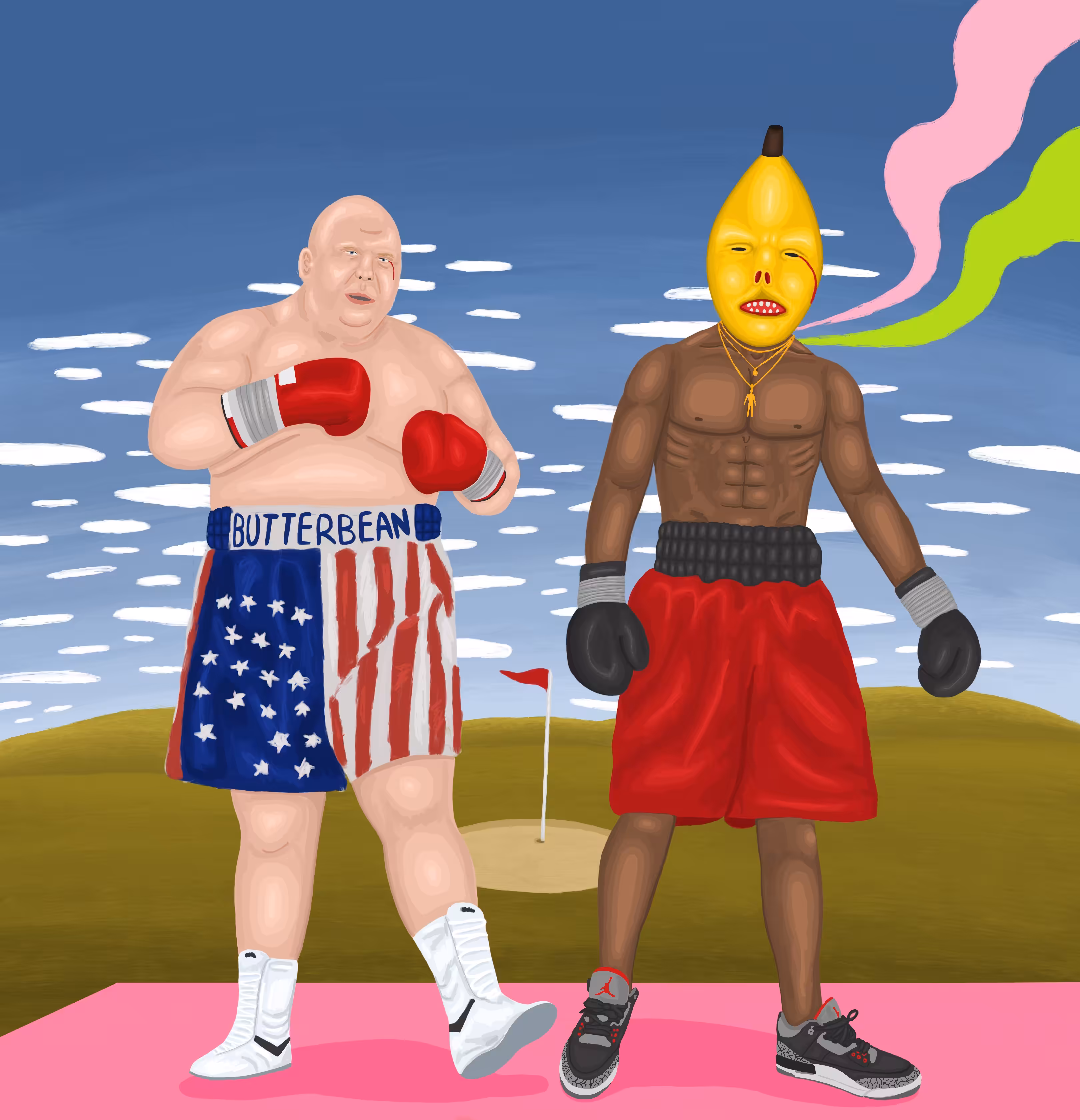Butterbean tries destroy The Myth 