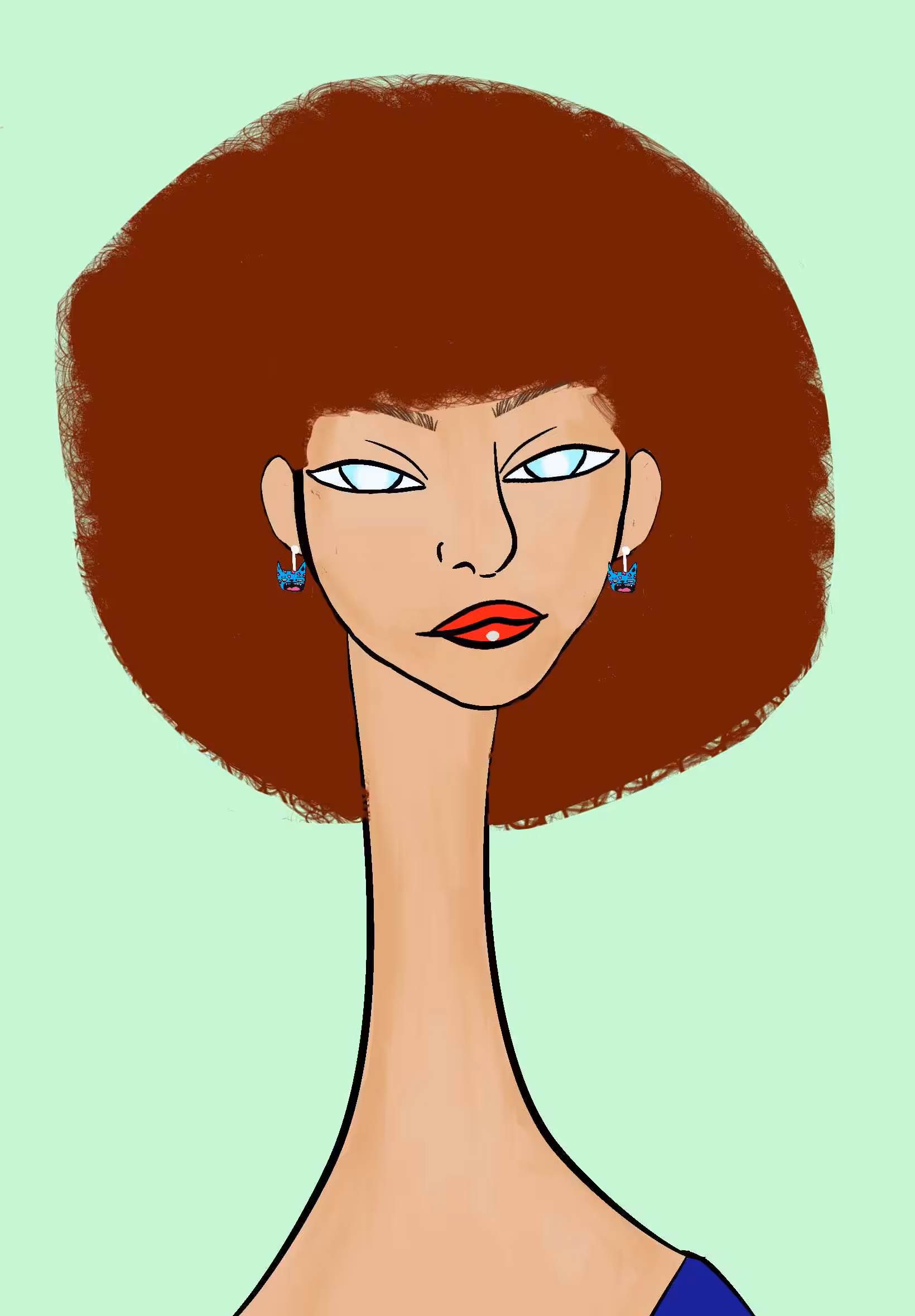 Long Neckie Ladies: Long Neckie Lady #1563