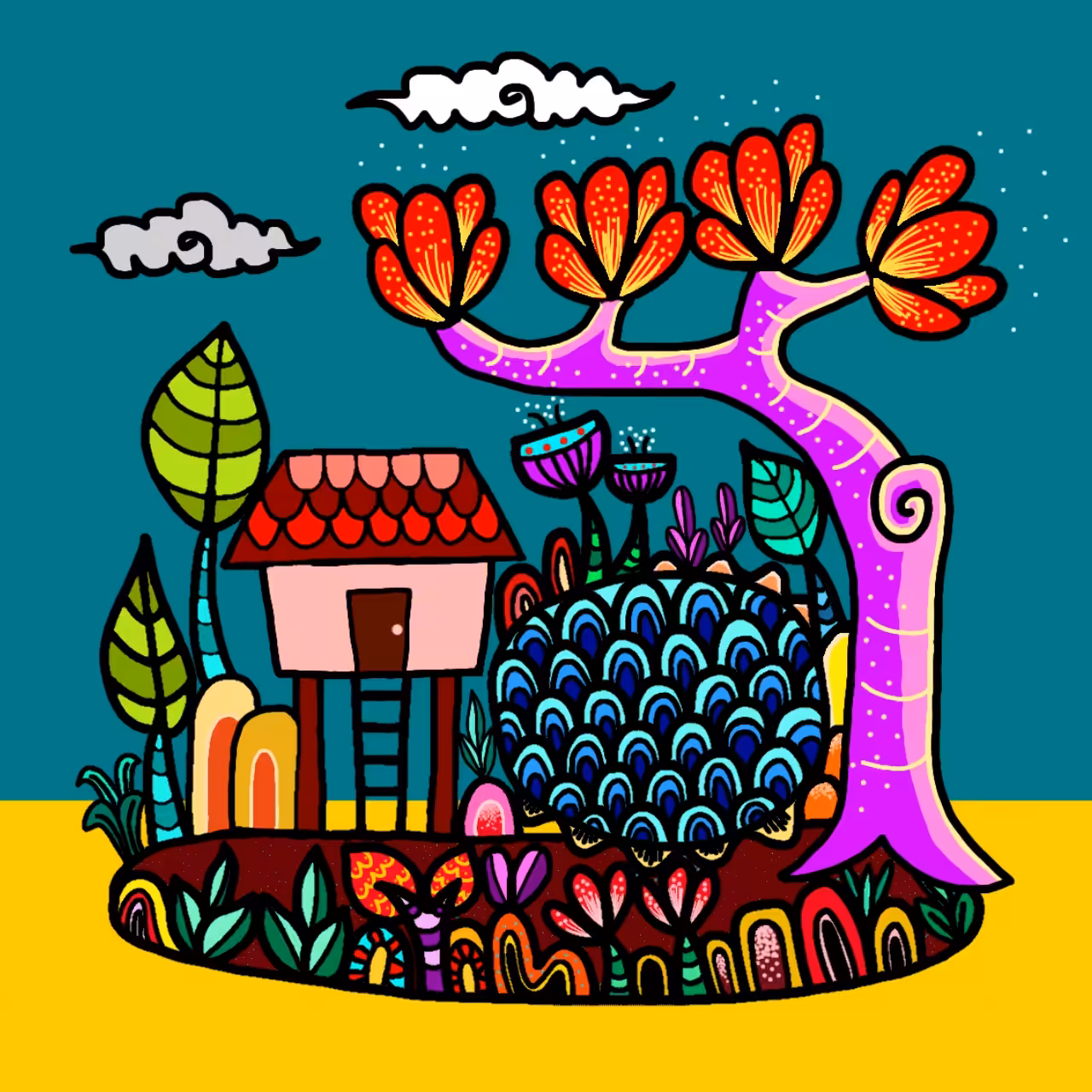 imaginative lifestyle to lines and colorful.#12