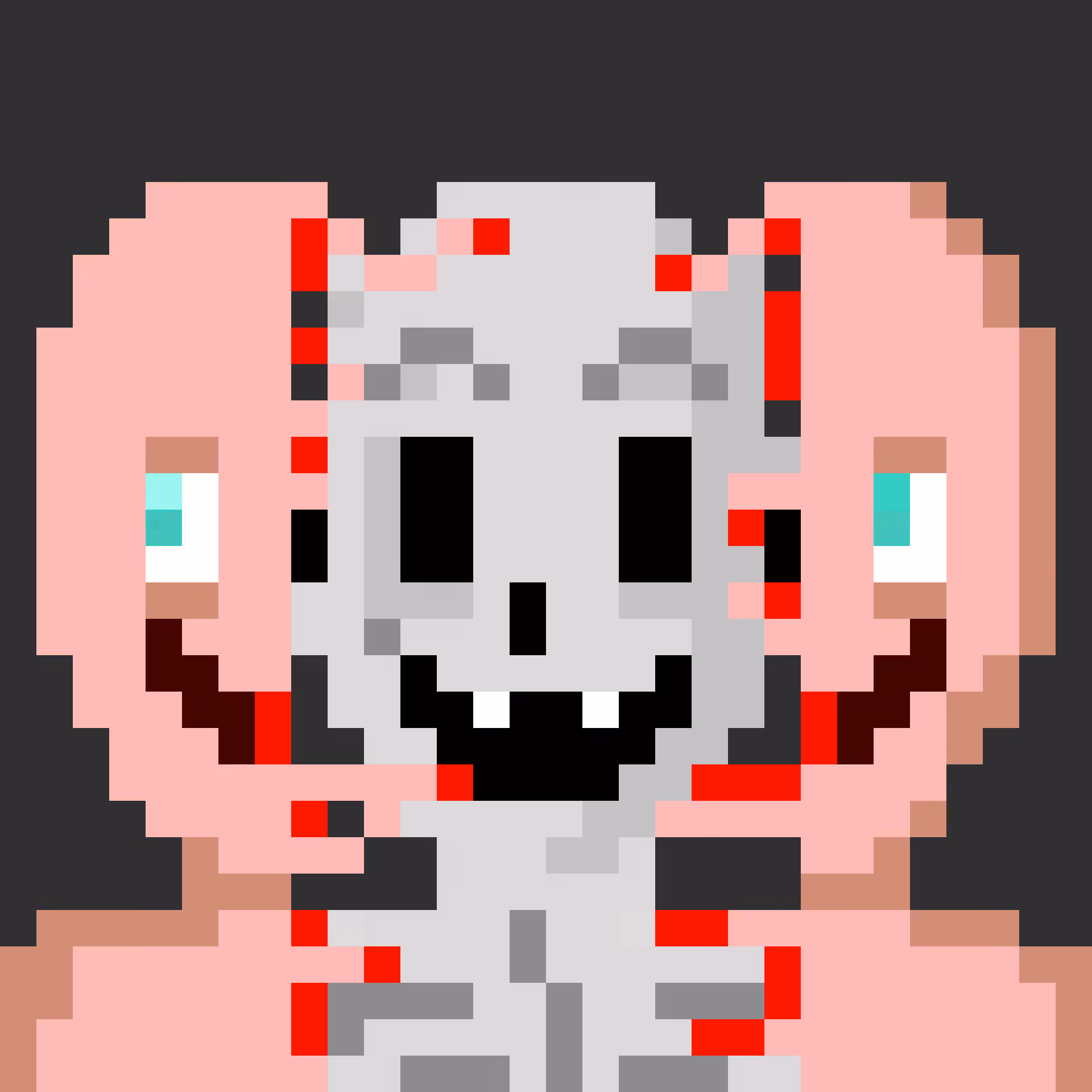 Pixel Head #S109 