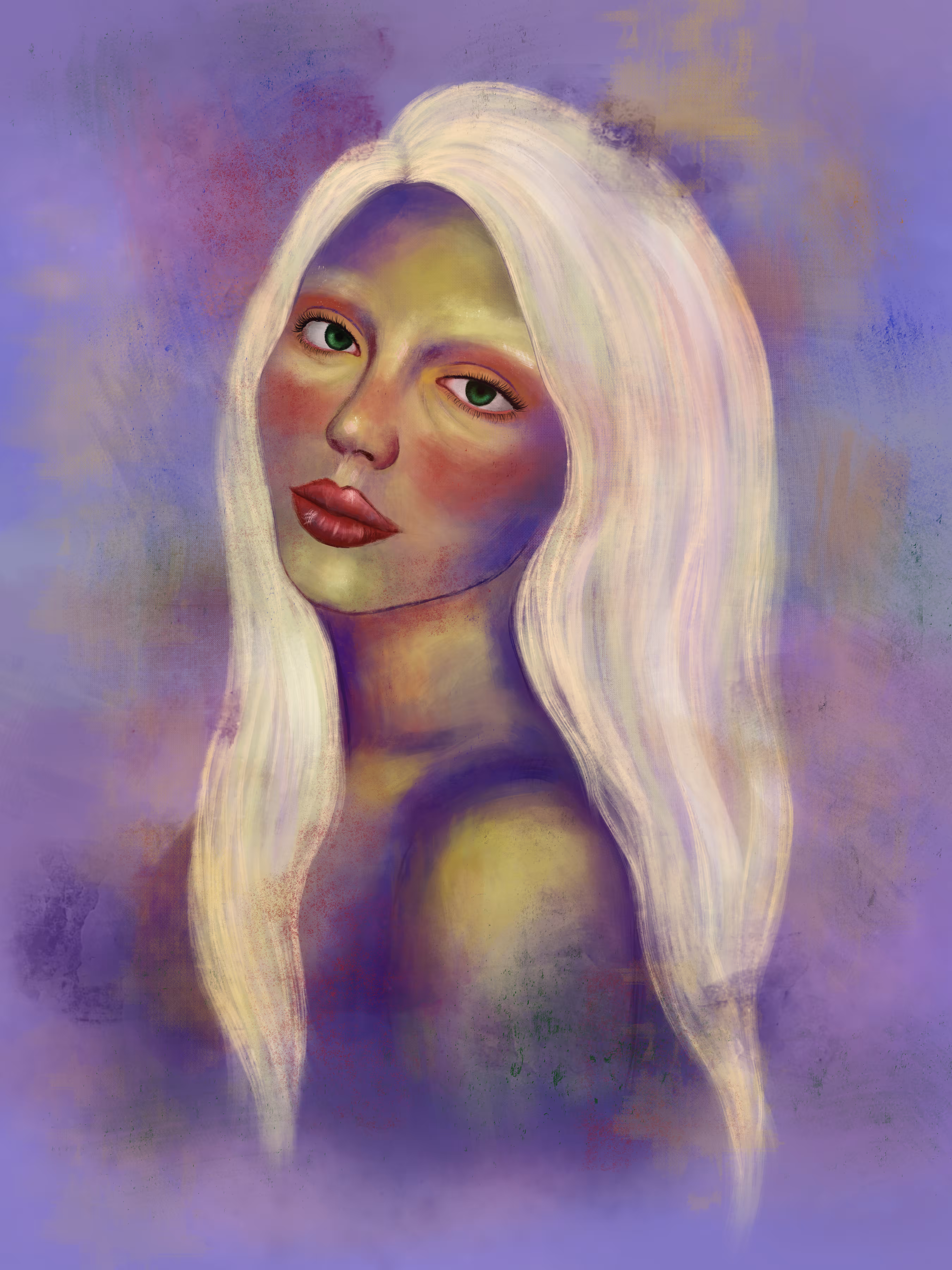 colorfull albinism
