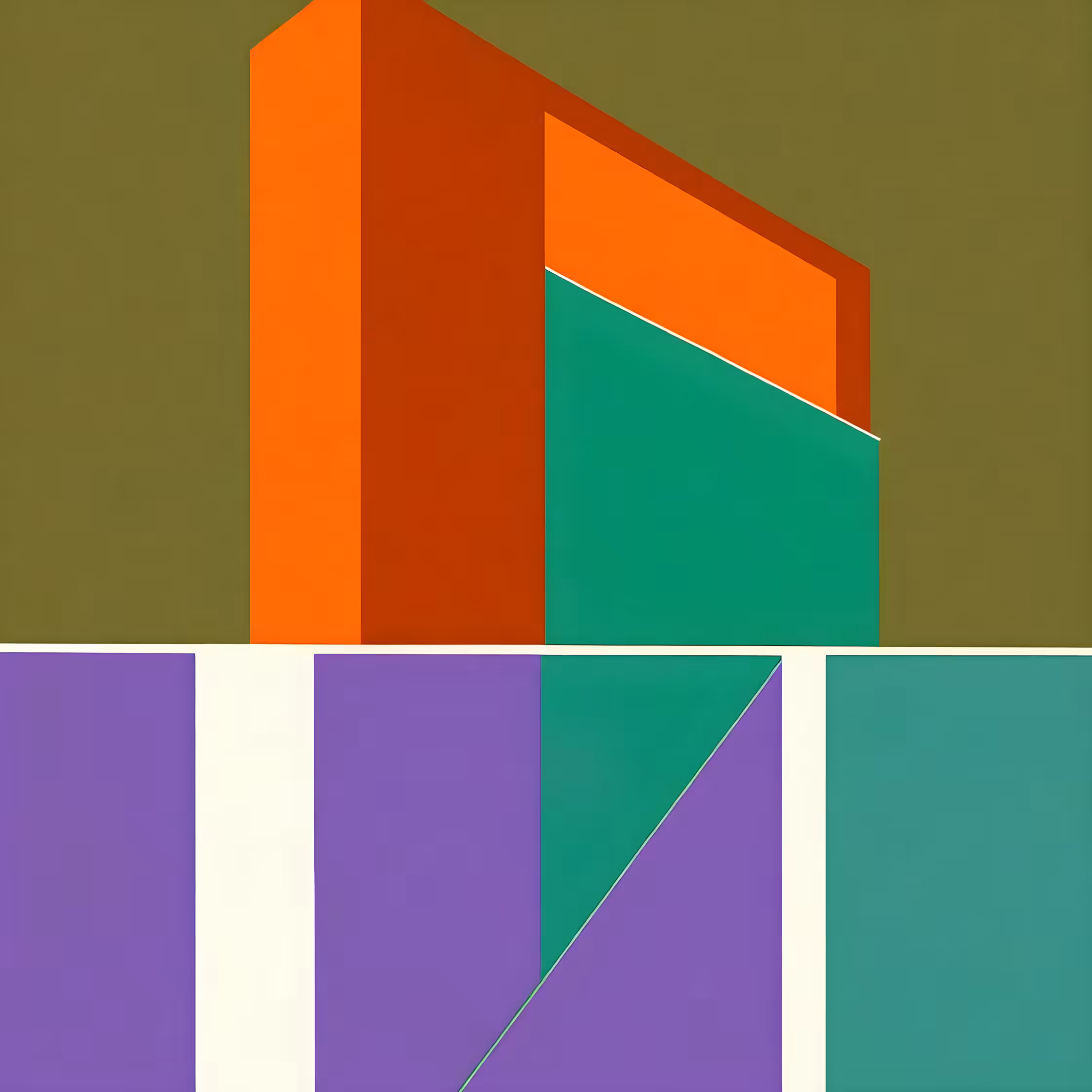 AI Colour Studies: AI Colour Study 027