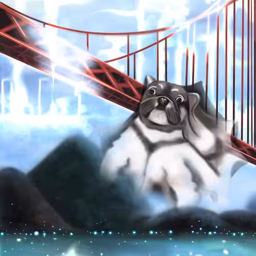 French bulldog ghost