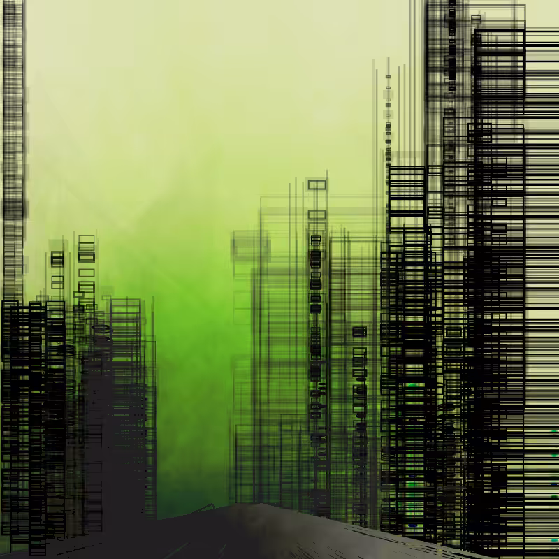 Contemporary building sketches #96