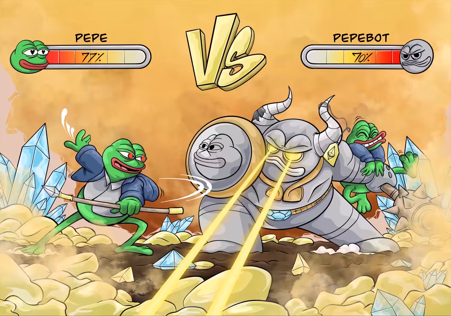 Pepe Game Battle🎮