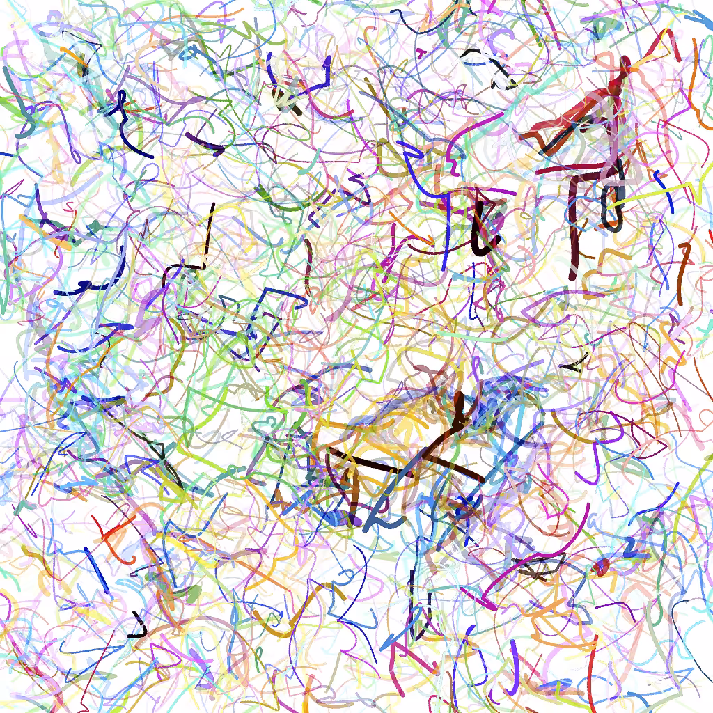 A 3D render of a house