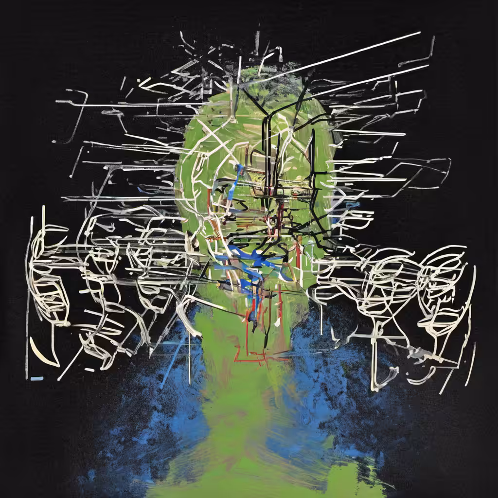404 - Hacked portraits: 06 - Fractured Self-P0rtrait