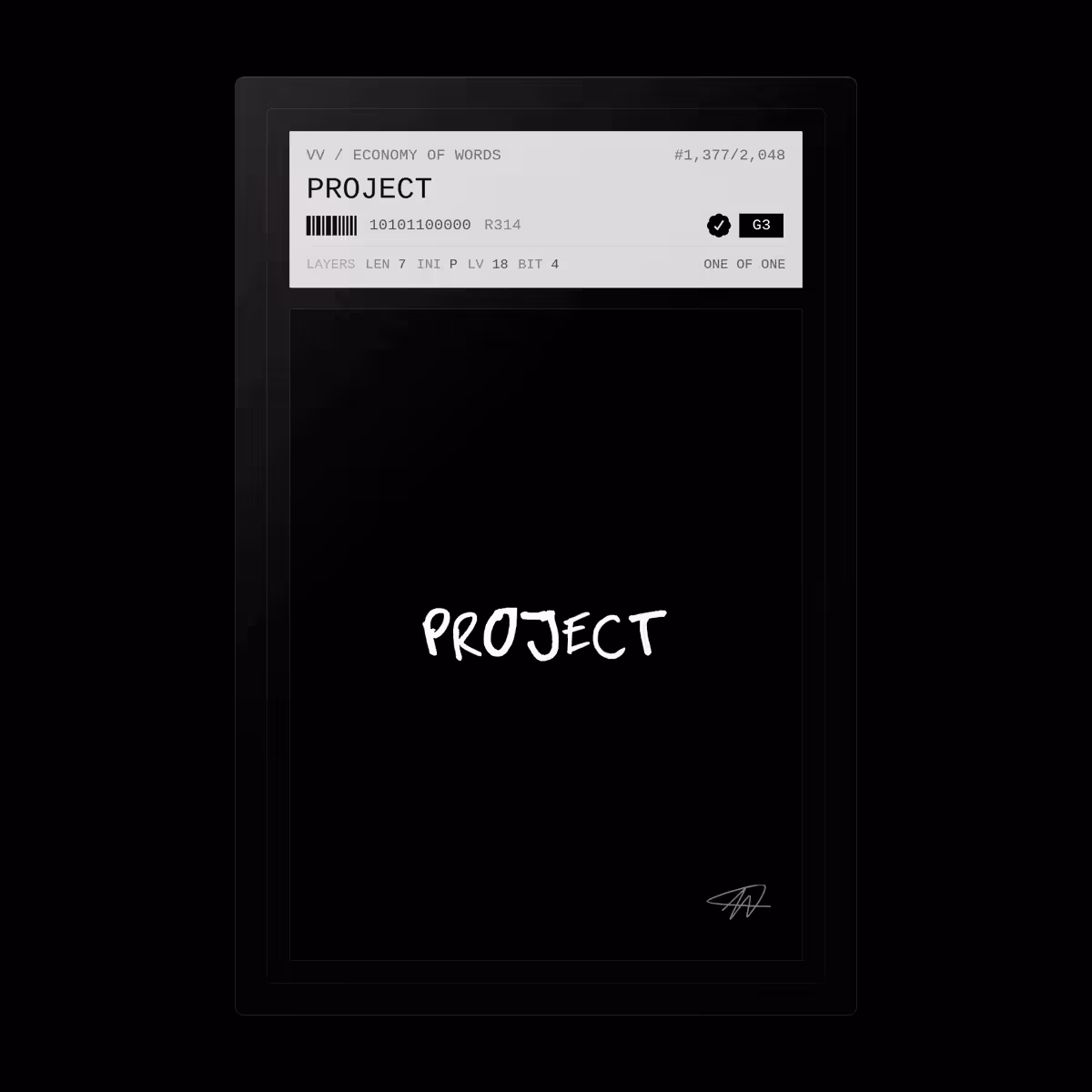 PROJECT · #1377