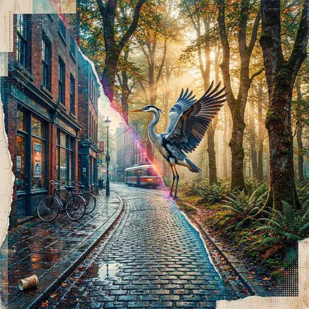 Nature in the beauty of the city