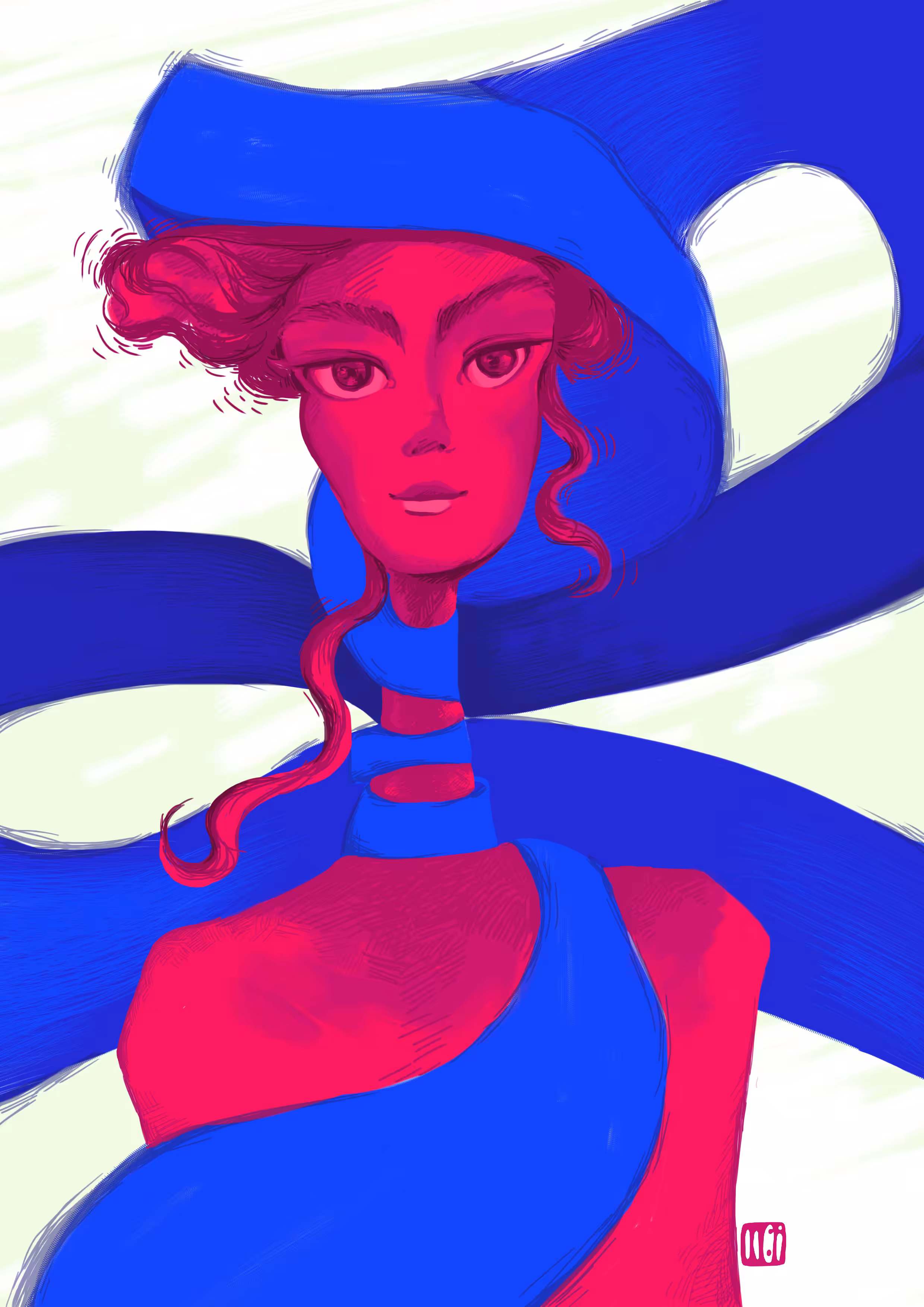 blue line