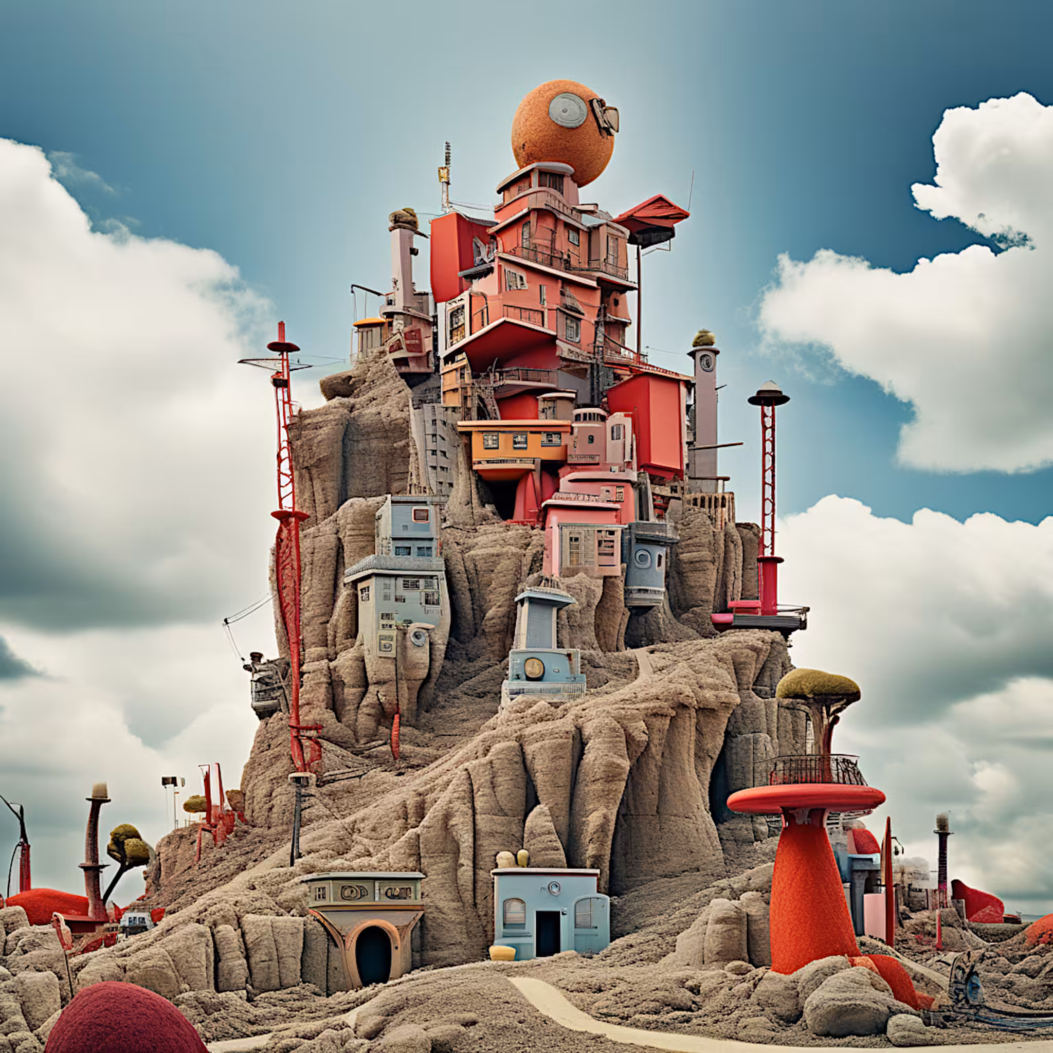 "Whimsical Dreamscape"