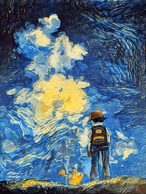 Bored Starry Night Pokemon Club #23